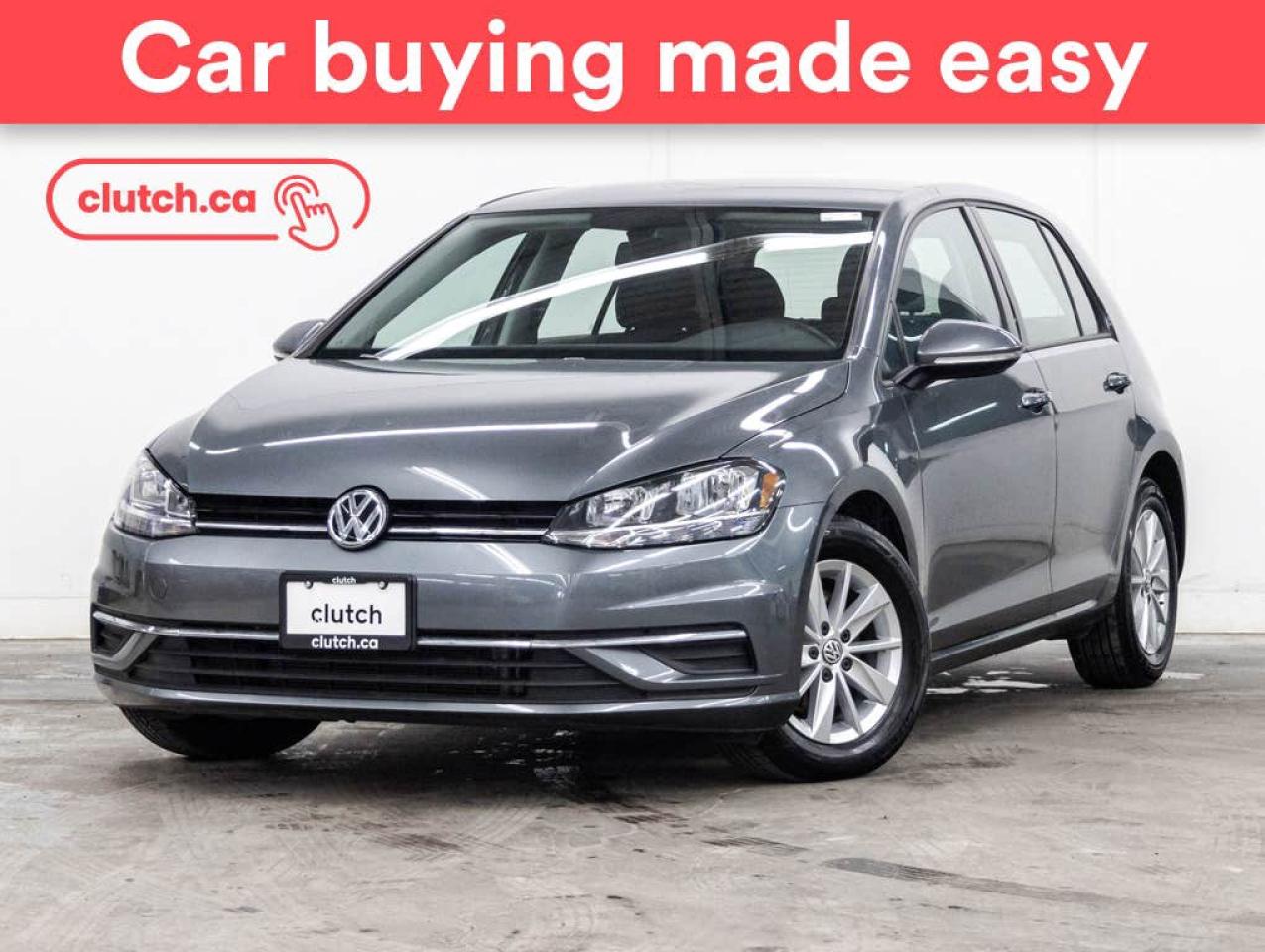 Used 2019 Volkswagen Golf Comfortline w/ Heated Front Seats, Rearview Cam, A/C for sale in Toronto, ON
