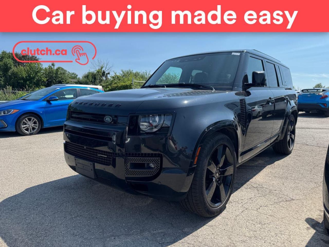 Used 2023 Land Rover Defender 130 X-Dynamic SE  w/ Apple CarPlay, Heated Front Seats, Rearview Cam for sale in Toronto, ON
