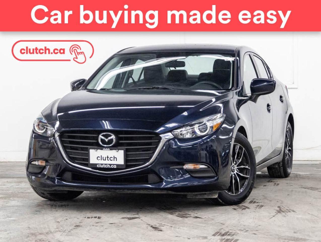 Used 2018 Mazda MAZDA3 SE w/ Push Button Start, Rearview Cam, Climate Control for sale in Toronto, ON