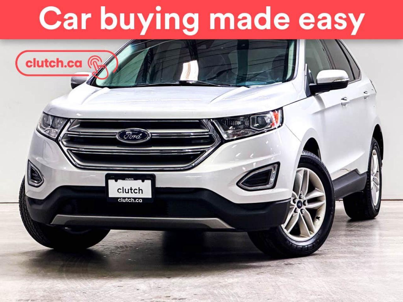 Used 2018 Ford Edge SEL AWD w/ Apple CarPlay, Heated Front Seats, Rearview Cam for sale in Toronto, ON