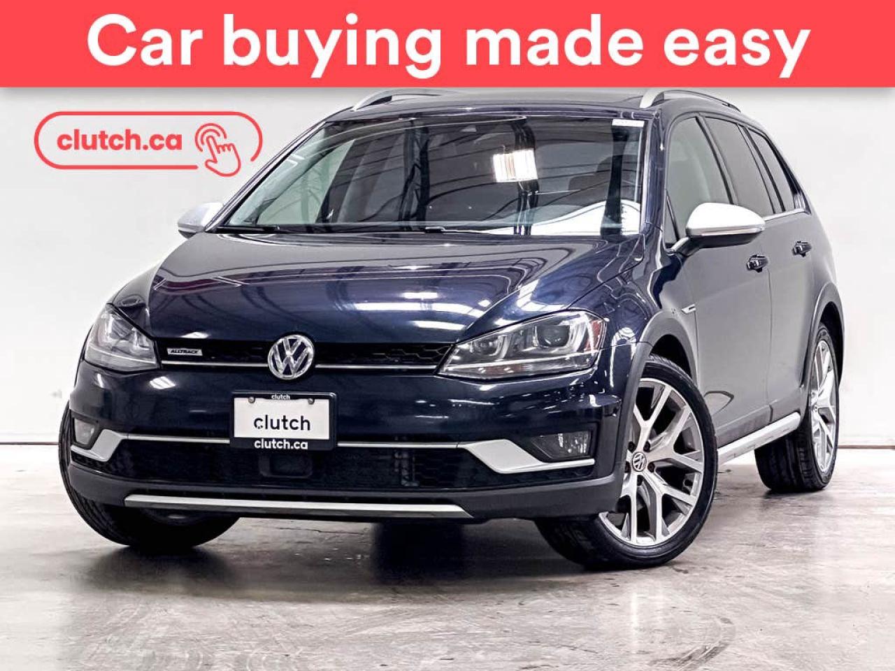 Used 2017 Volkswagen Golf Alltrack AWD w/ Driver Assistance Pkg. w/ Apple CarPlay, Heated Front Seats, Rearview Cam for sale in Toronto, ON
