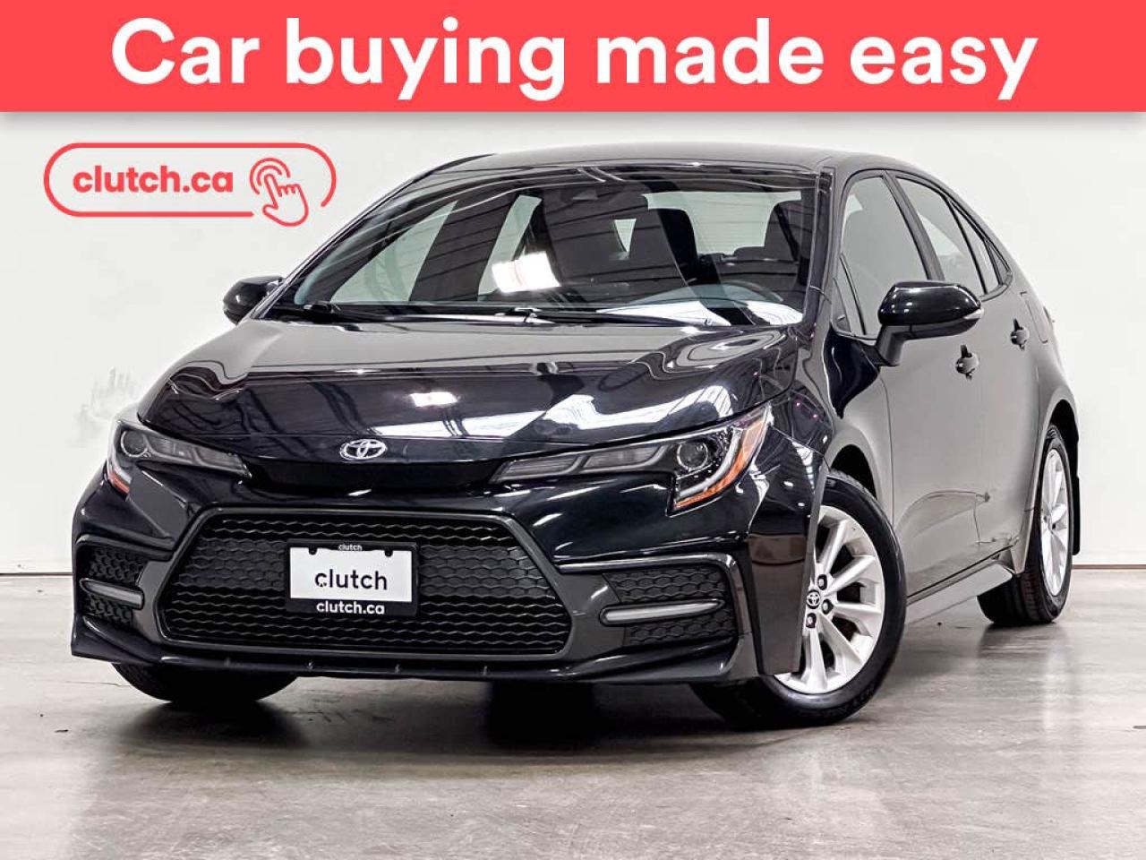 Used 2022 Toyota Corolla SE w/ Apple CarPlay, Heated Front Seats, Rearview Cam for sale in Toronto, ON