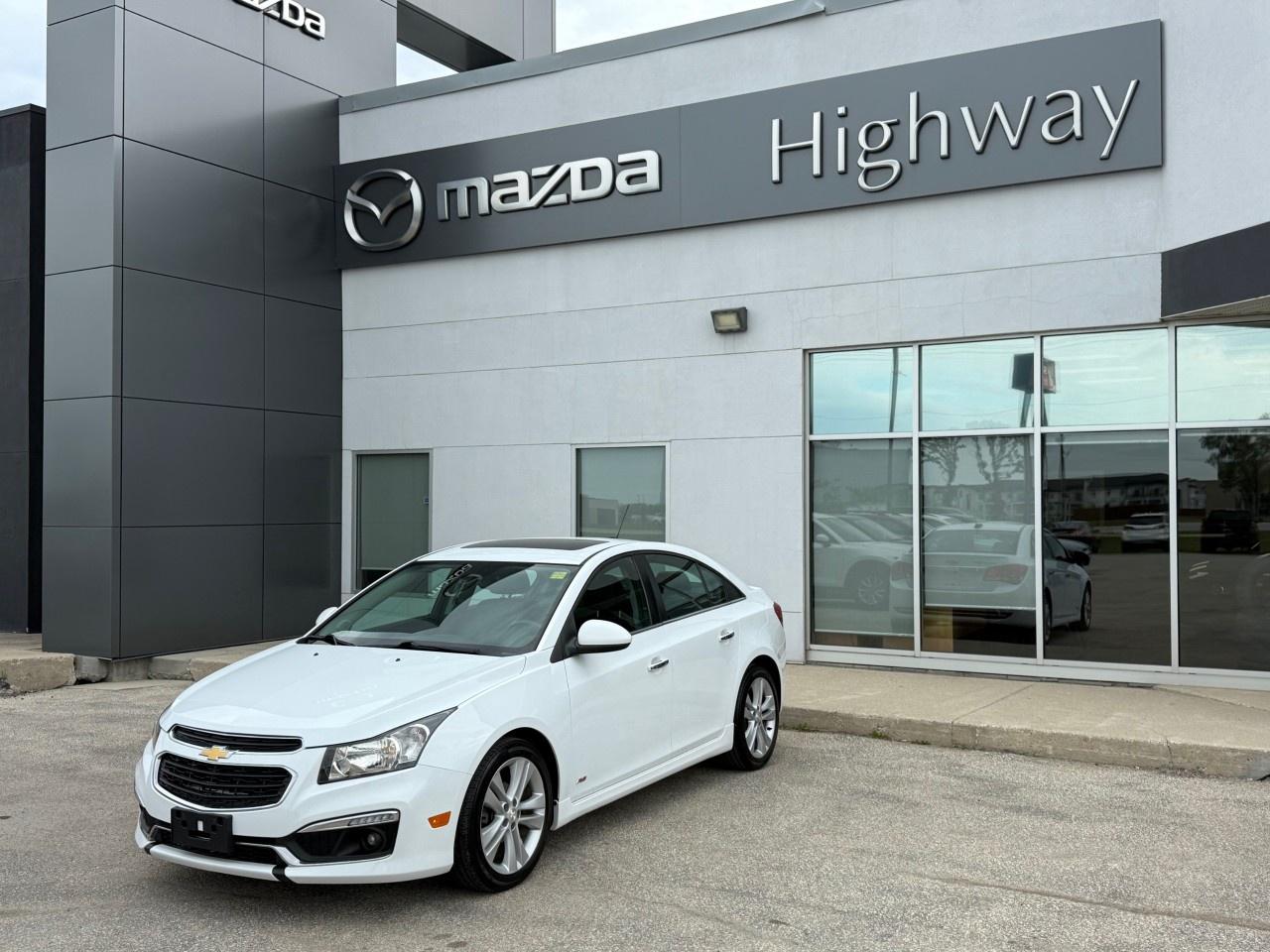 Used 2016 Chevrolet Cruze Limited 4DR SDN LT W/2LT for sale in Steinbach, MB