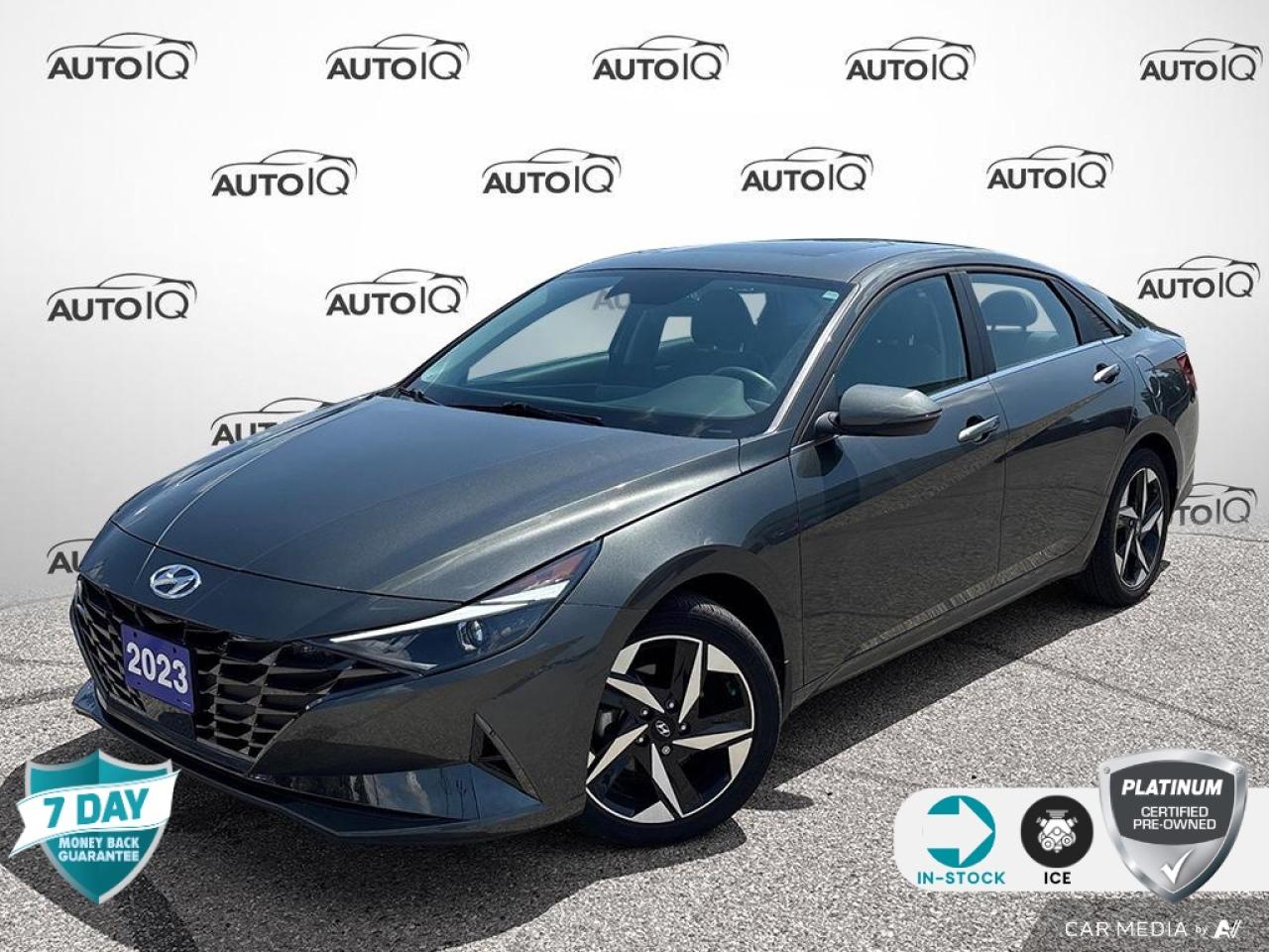 Used 2023 Hyundai Elantra Luxury w/Two-Tone Interior | ONLY 20,000KM | ONE OWNER | LOCAL TRADE | NO ACC for sale in Tillsonburg, ON