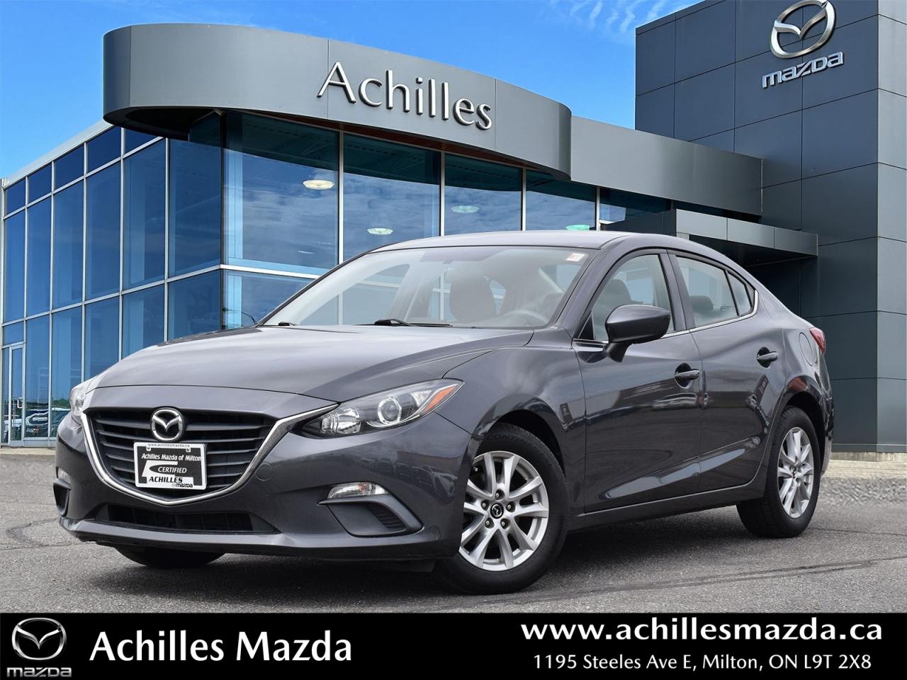 Used 2015 Mazda MAZDA3 GS, MANUAL, 2.0L, ALLOYS for sale in Milton, ON