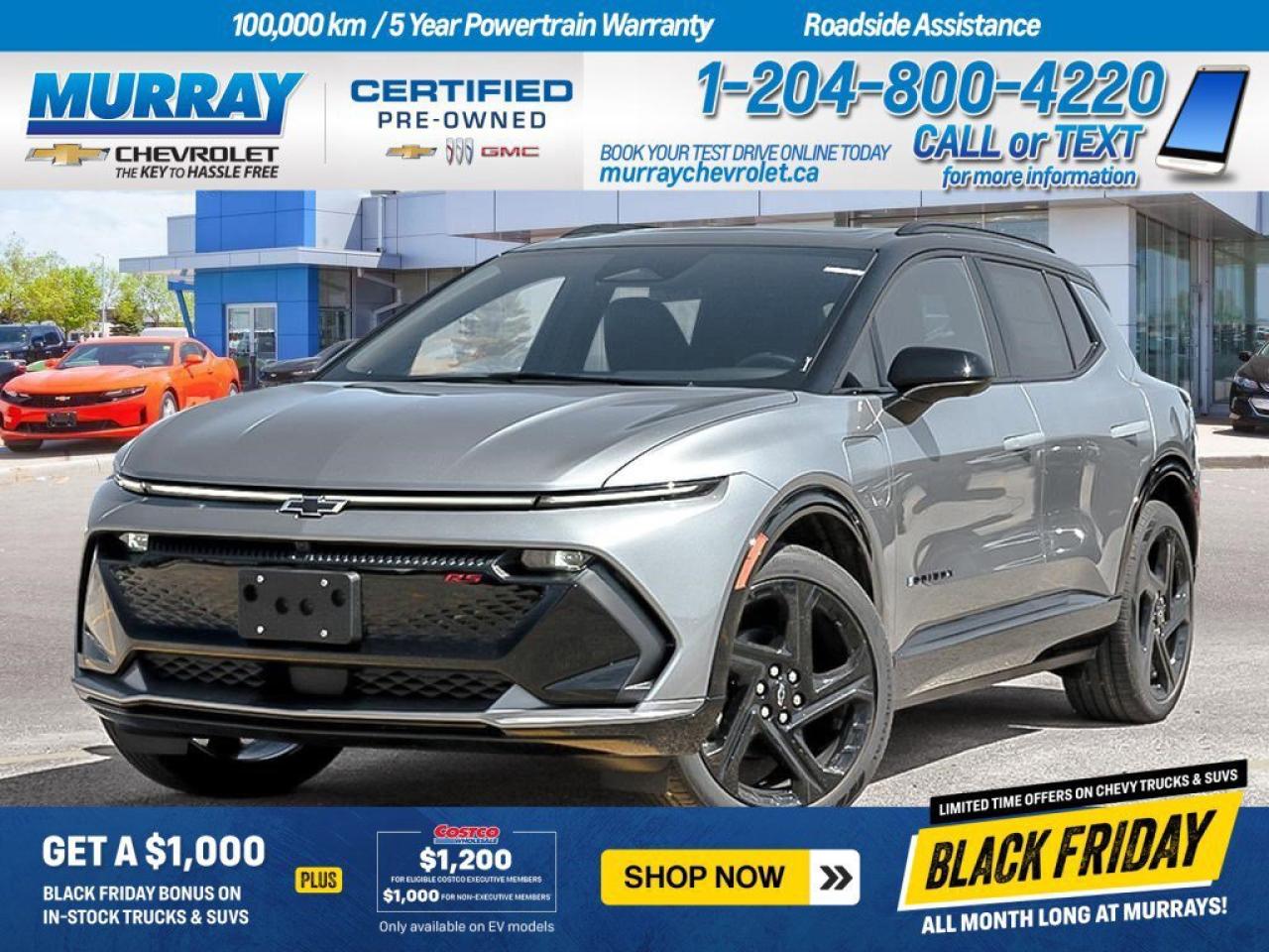 New 2025 Chevrolet Equinox EV RS for sale in Winnipeg, MB