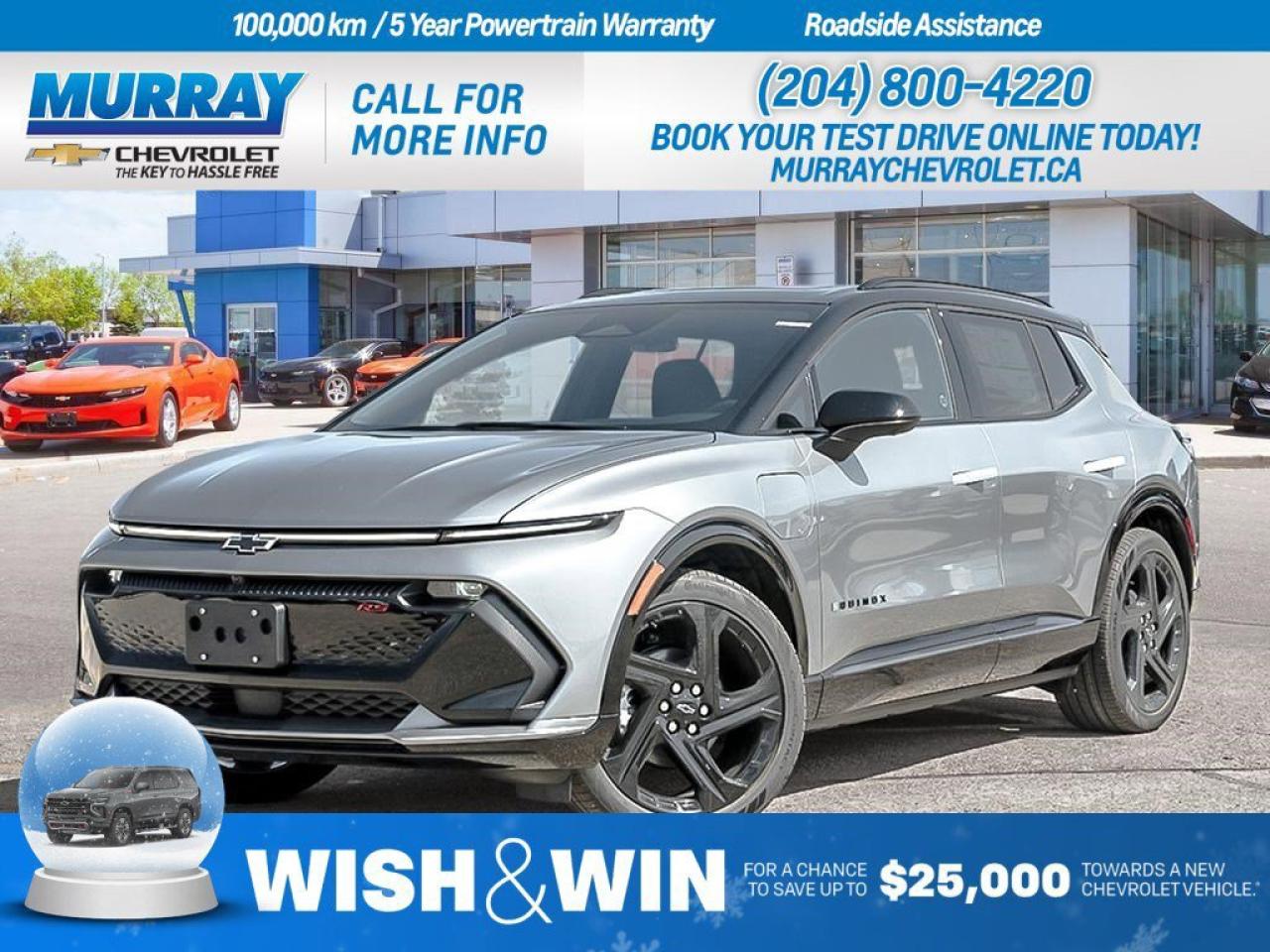 New 2025 Chevrolet Equinox EV RS for sale in Winnipeg, MB