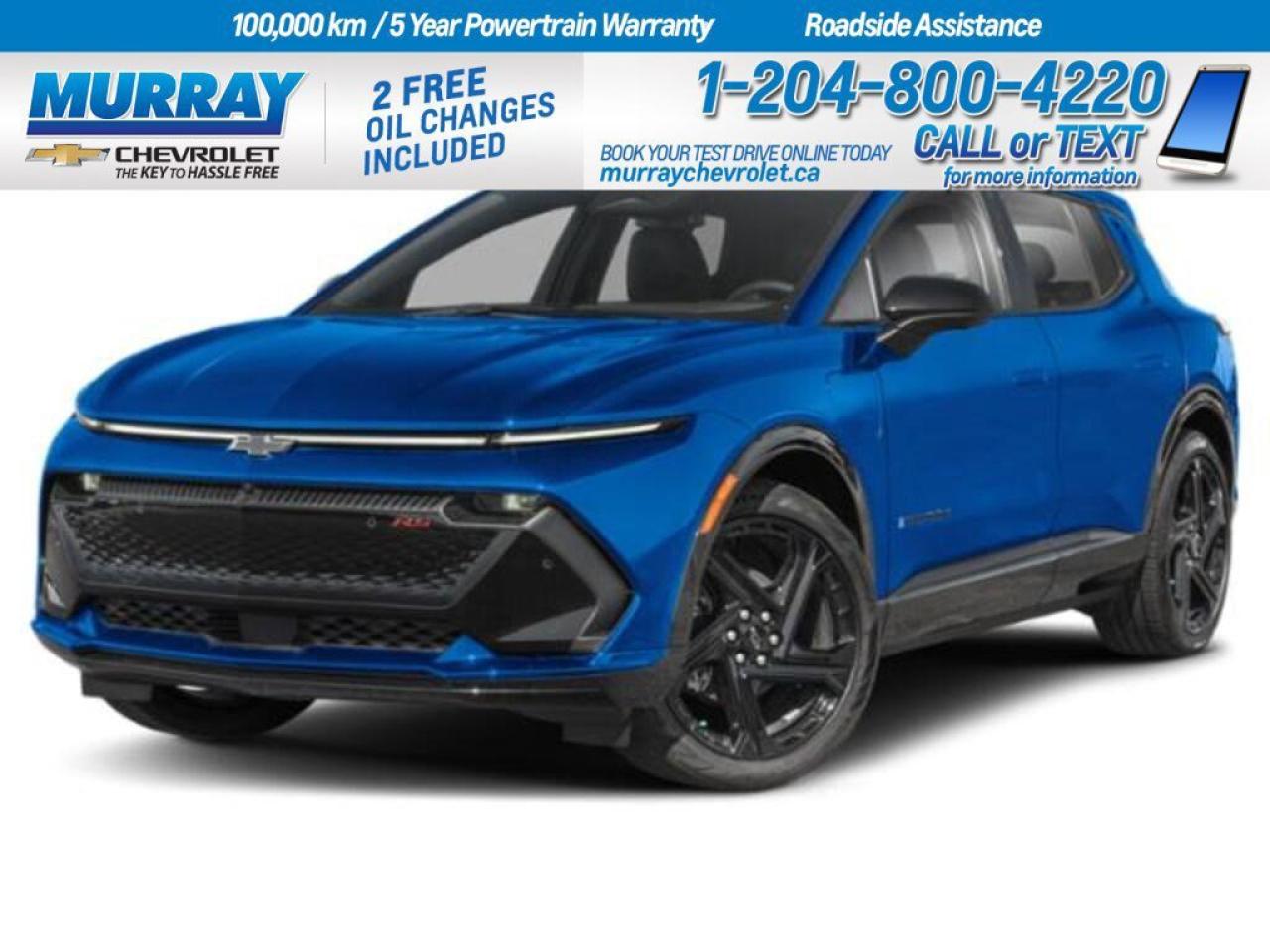 New 2025 Chevrolet Equinox EV RS for sale in Winnipeg, MB