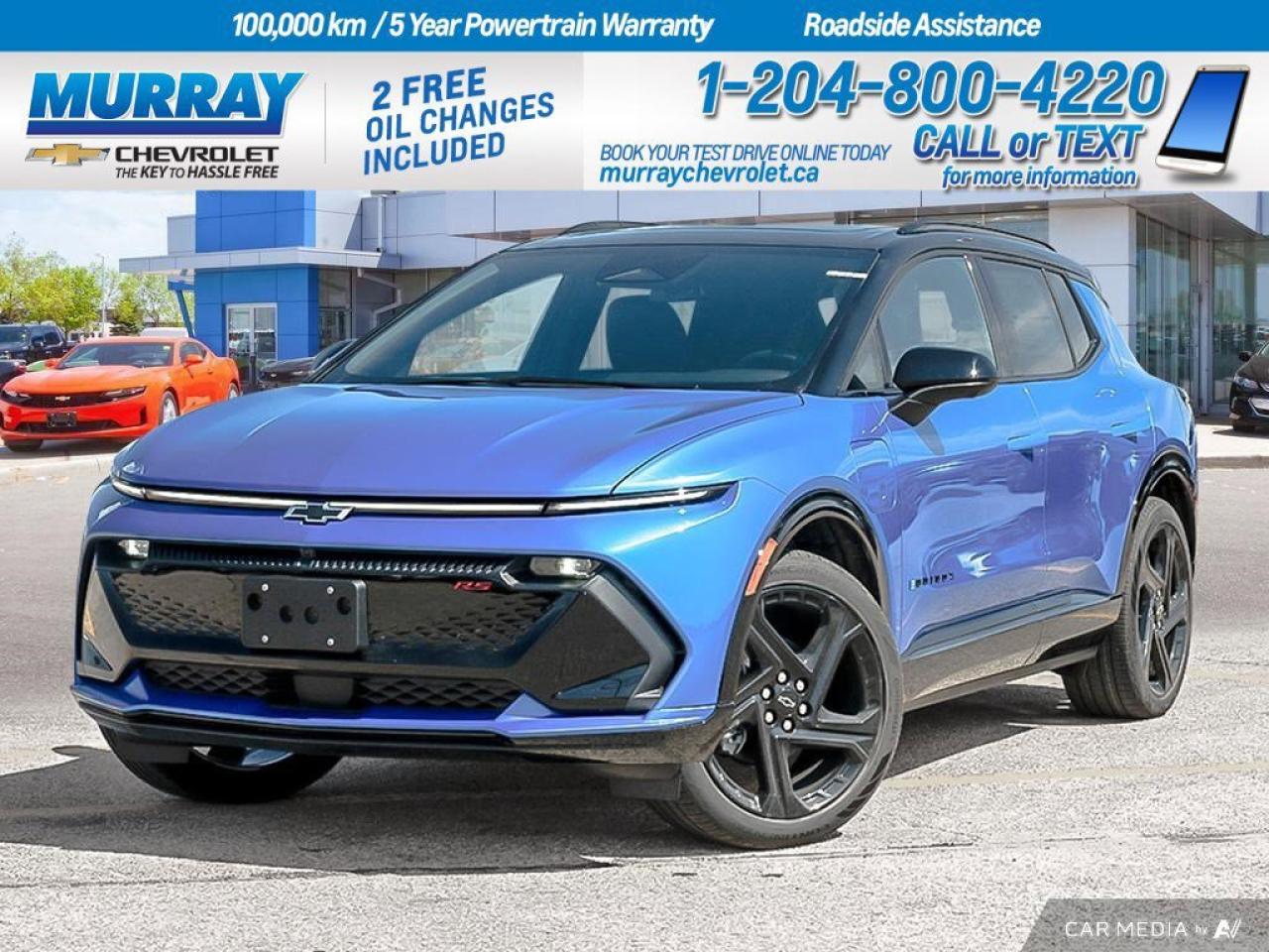 New 2025 Chevrolet Equinox EV RS for sale in Winnipeg, MB