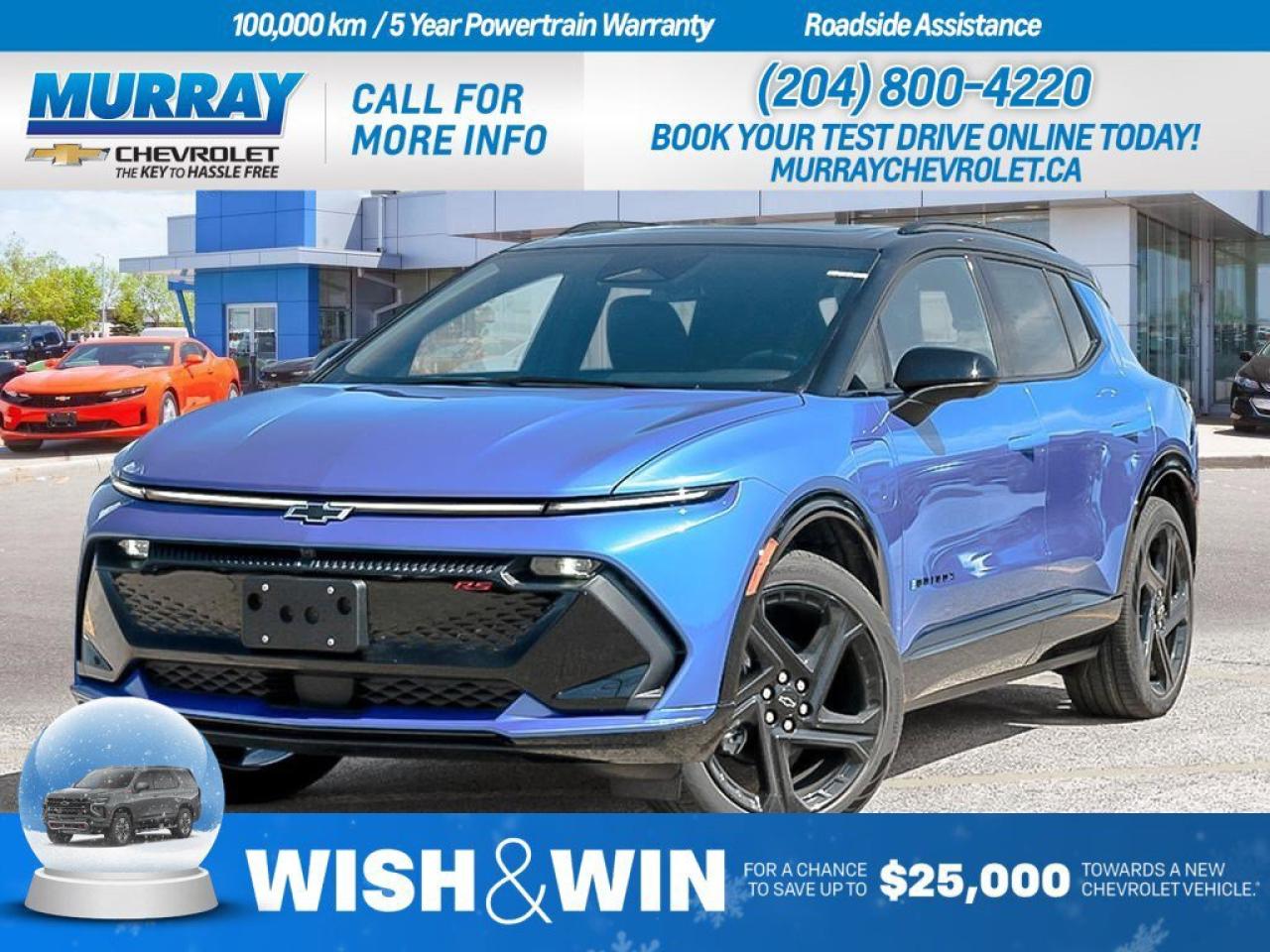 New 2025 Chevrolet Equinox EV RS for sale in Winnipeg, MB