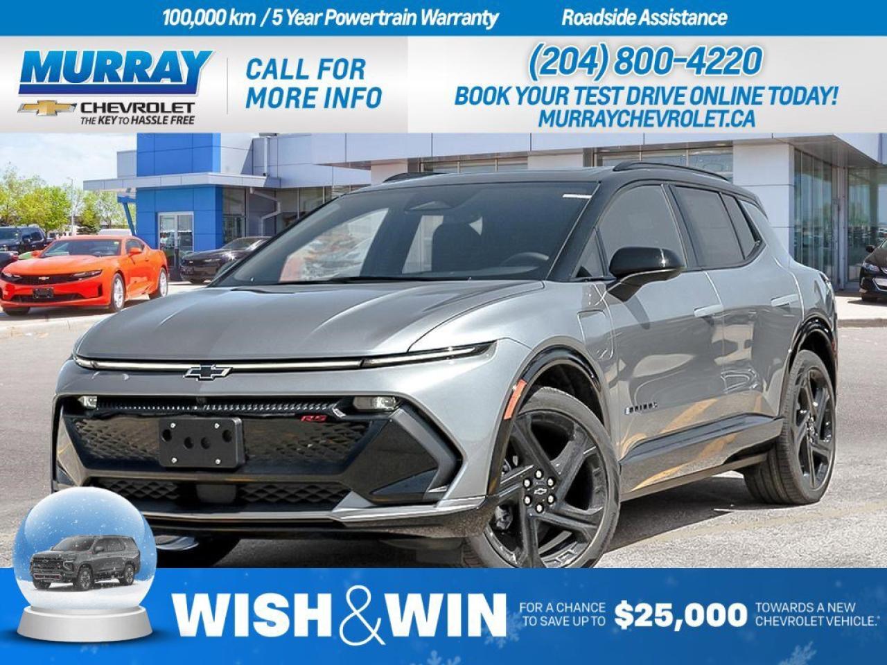 New 2025 Chevrolet Equinox EV RS for sale in Winnipeg, MB