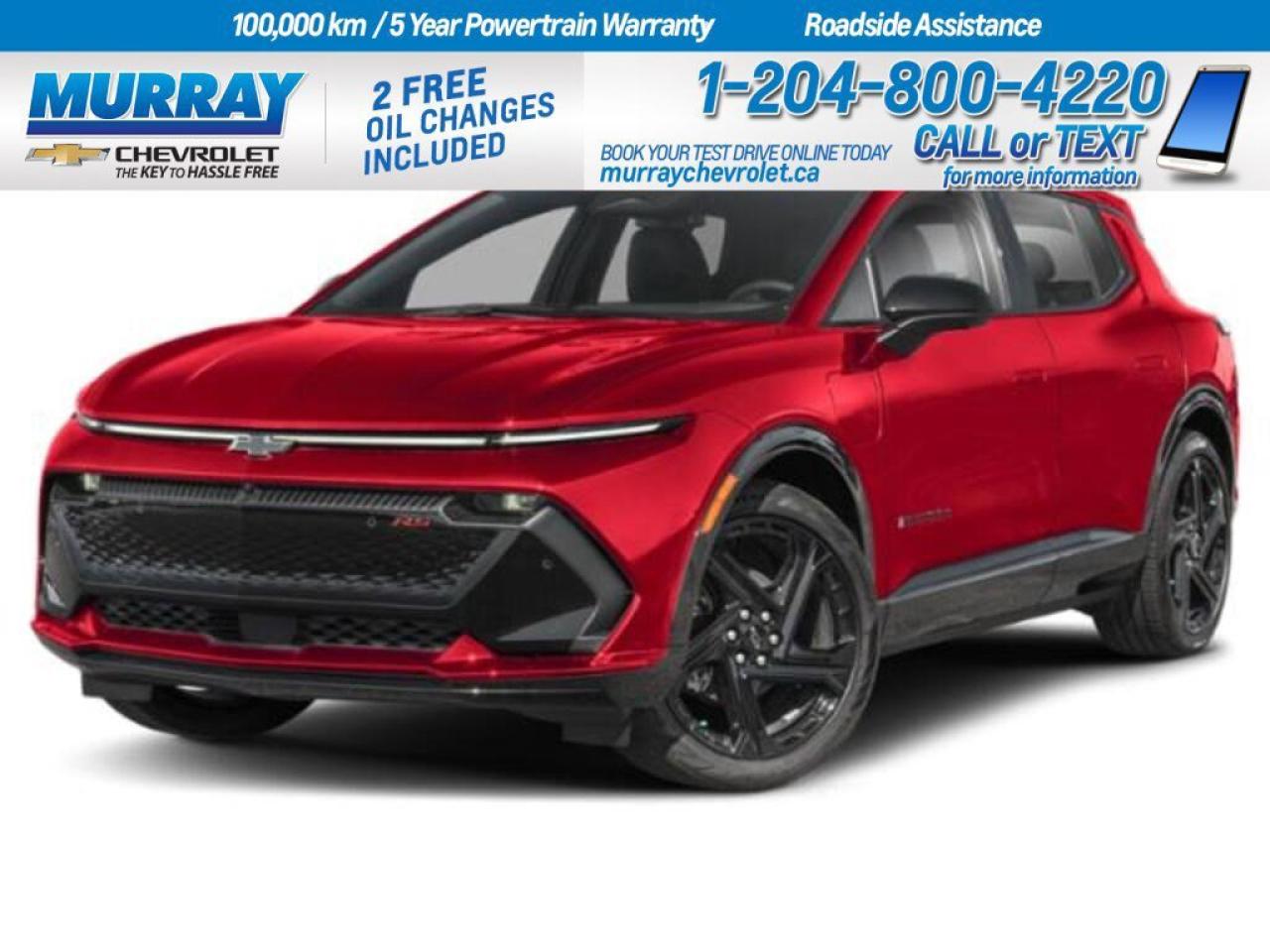 New 2025 Chevrolet Equinox EV RS for sale in Winnipeg, MB