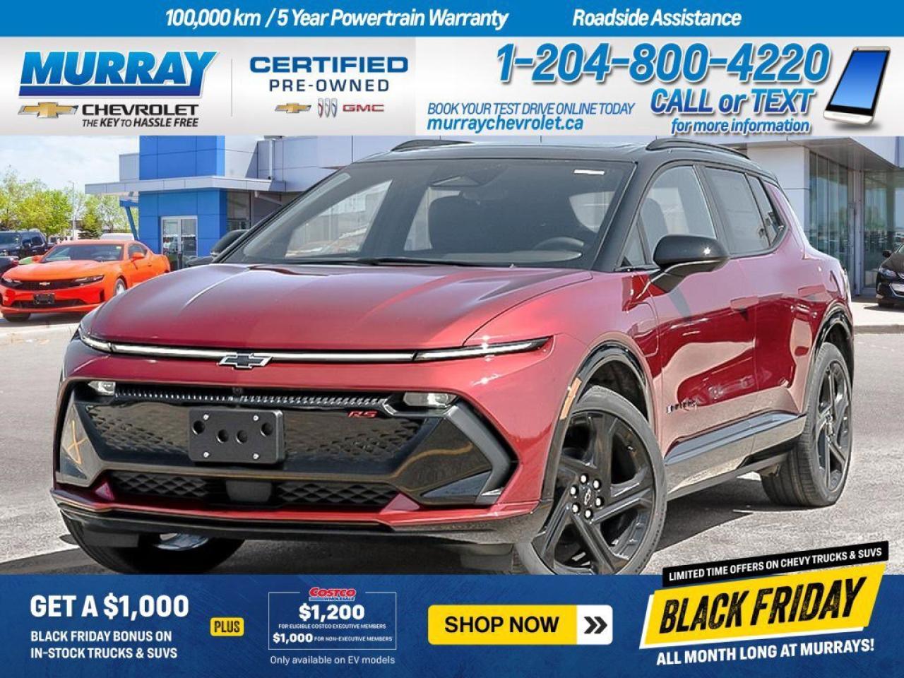 New 2025 Chevrolet Equinox EV RS for sale in Winnipeg, MB