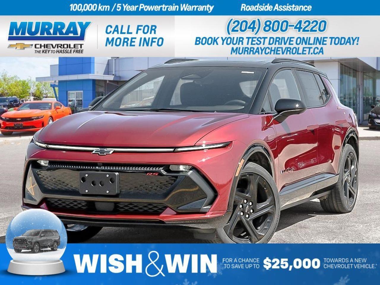 New 2025 Chevrolet Equinox EV RS for sale in Winnipeg, MB