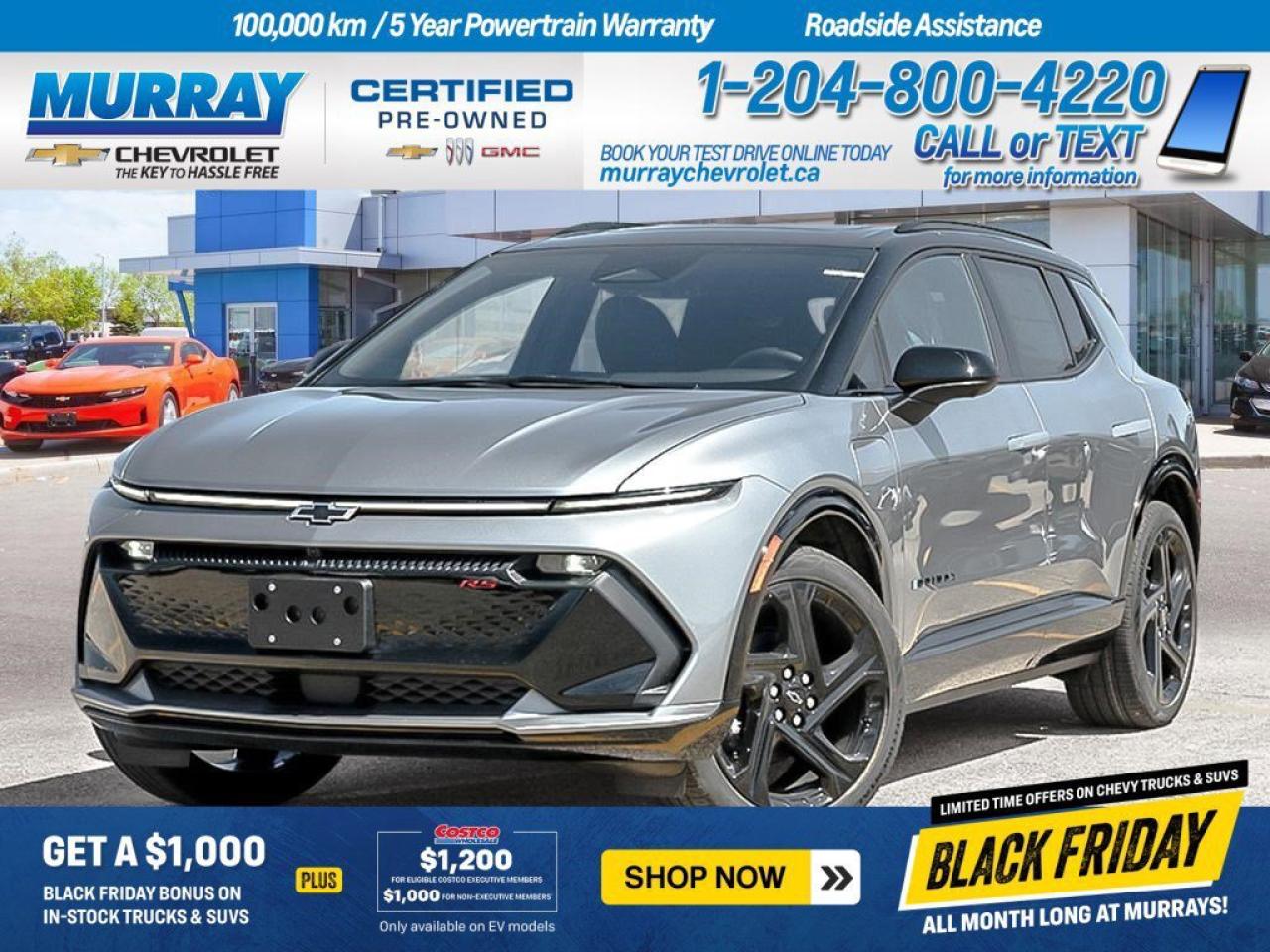 New 2025 Chevrolet Equinox EV RS for sale in Winnipeg, MB