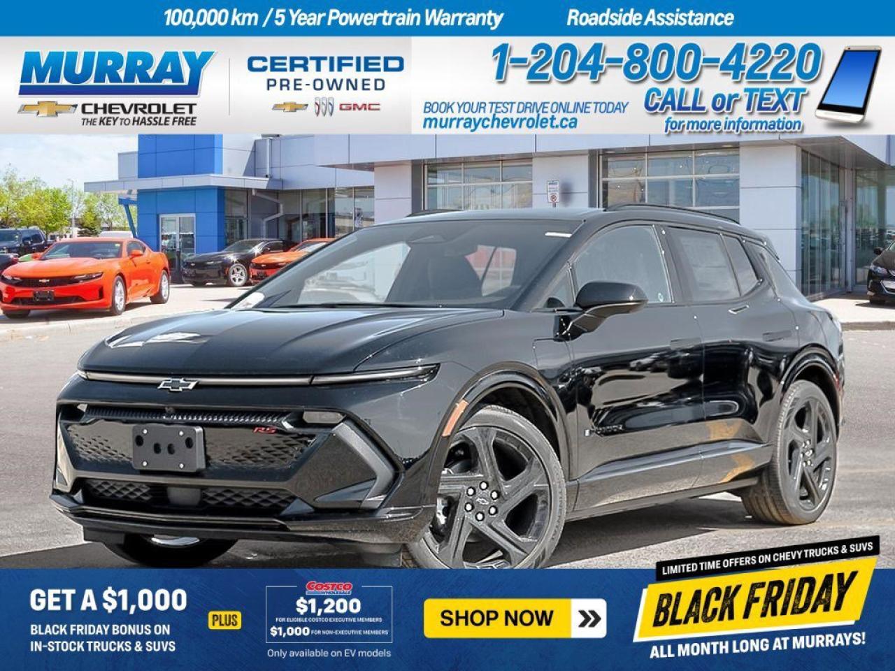 New 2025 Chevrolet Equinox EV RS for sale in Winnipeg, MB