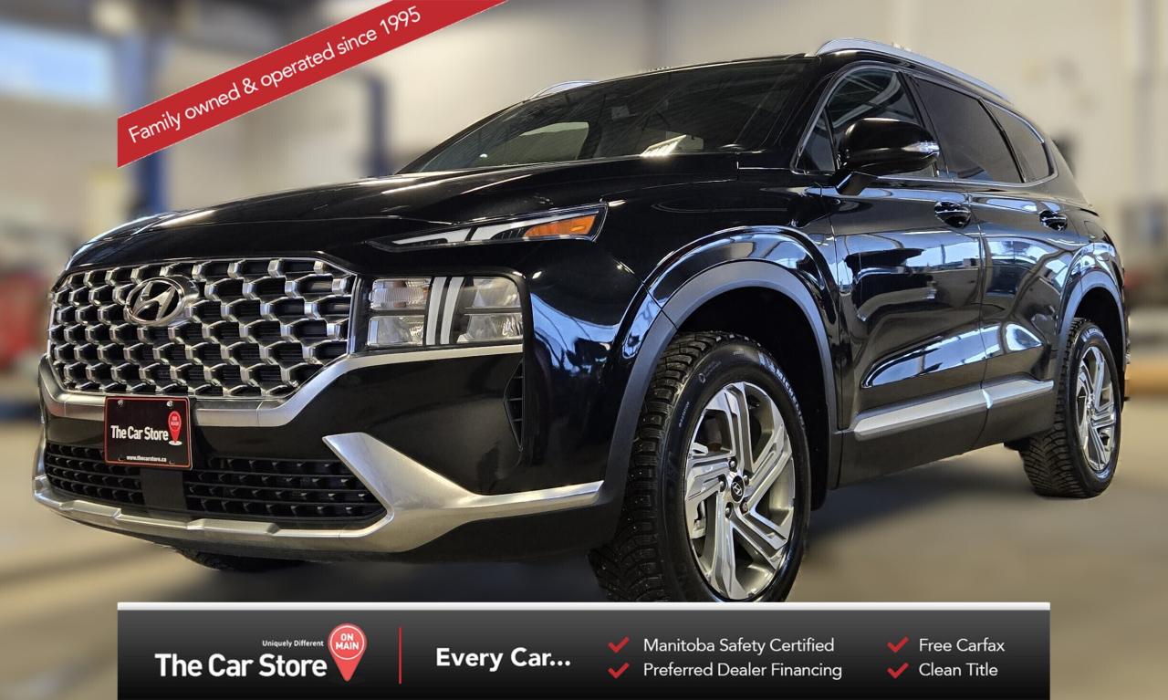Used 2021 Hyundai Santa Fe Preferred AWD w-Trend| Leather/Sunroof/No Accident for sale in Winnipeg, MB