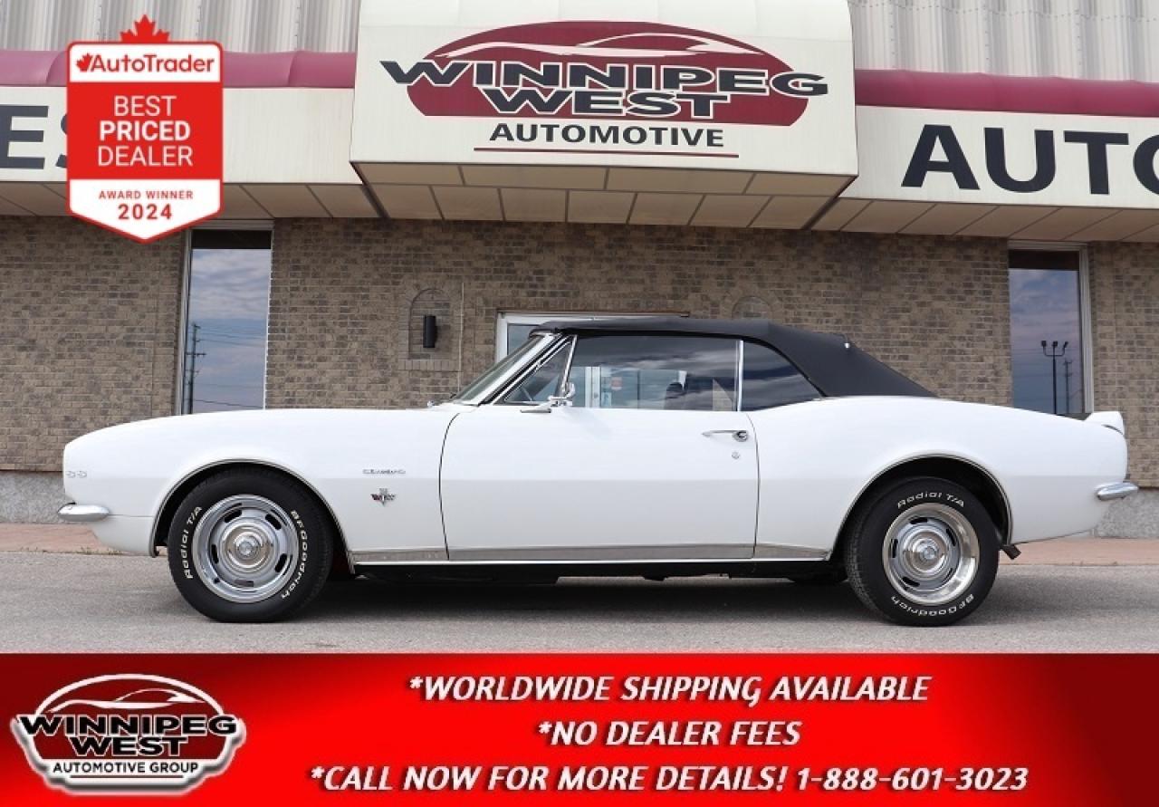 Used 1967 Chevrolet Camaro RS/SS CONVERT 350 CU IN, RARE/REAL DEAL & SHARP for sale in Headingley, MB
