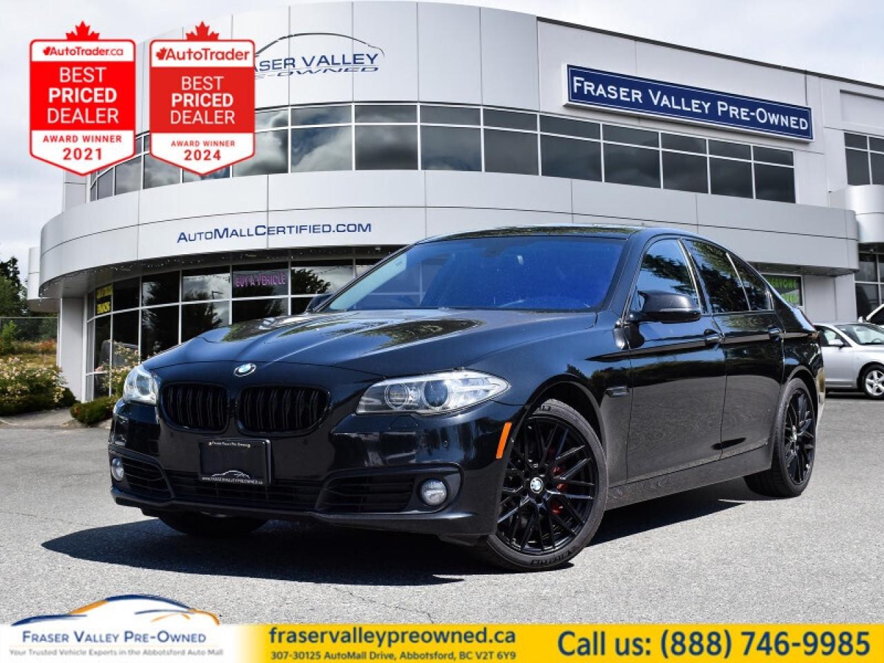 Used 2014 BMW 5 Series 535I XDRIVE  - Leather Seats - $94.88 /Wk for sale in Abbotsford, BC