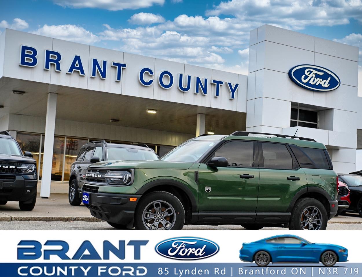 2024 Ford Bronco Sport BIG BEND | AWD | LOW KM | GOAT MODES! Photo0