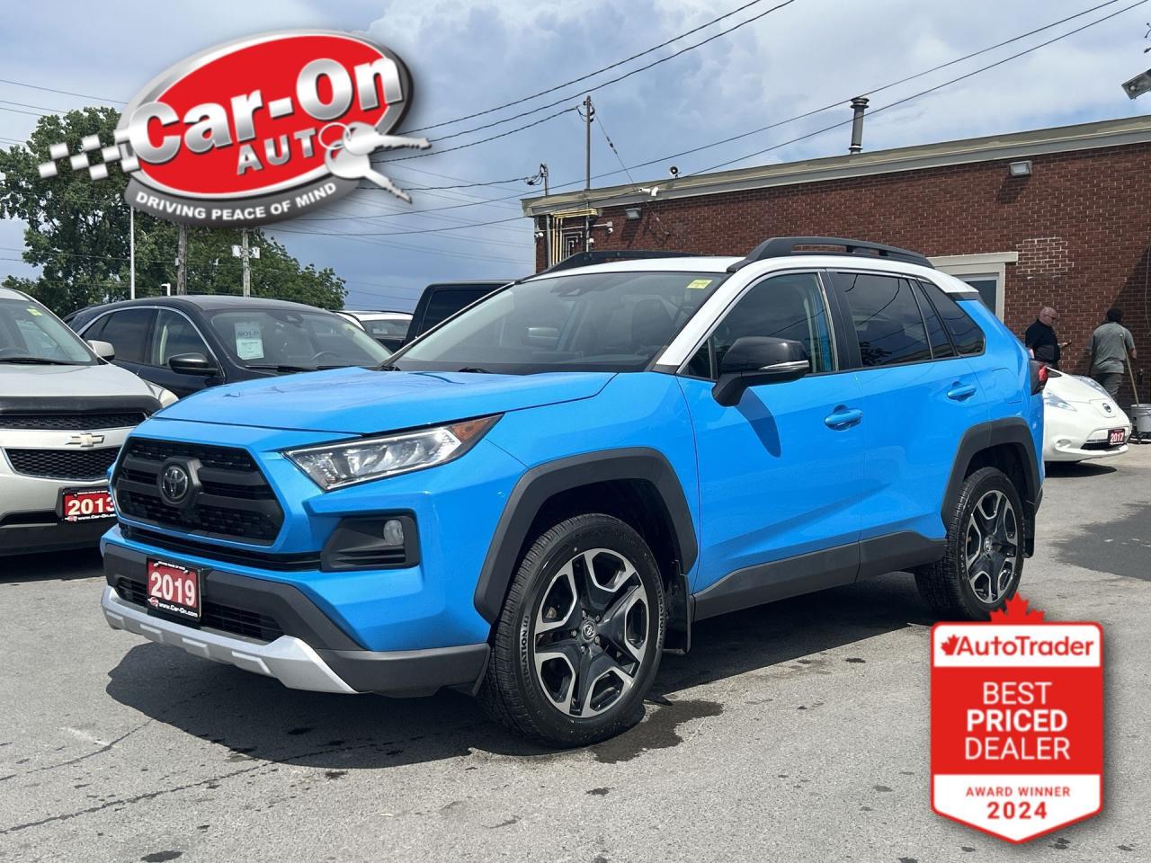 Used 2019 Toyota RAV4 TRAIL AWD| COOLED LEATHER| SUNROOF| CARPLAY for sale in Ottawa, ON