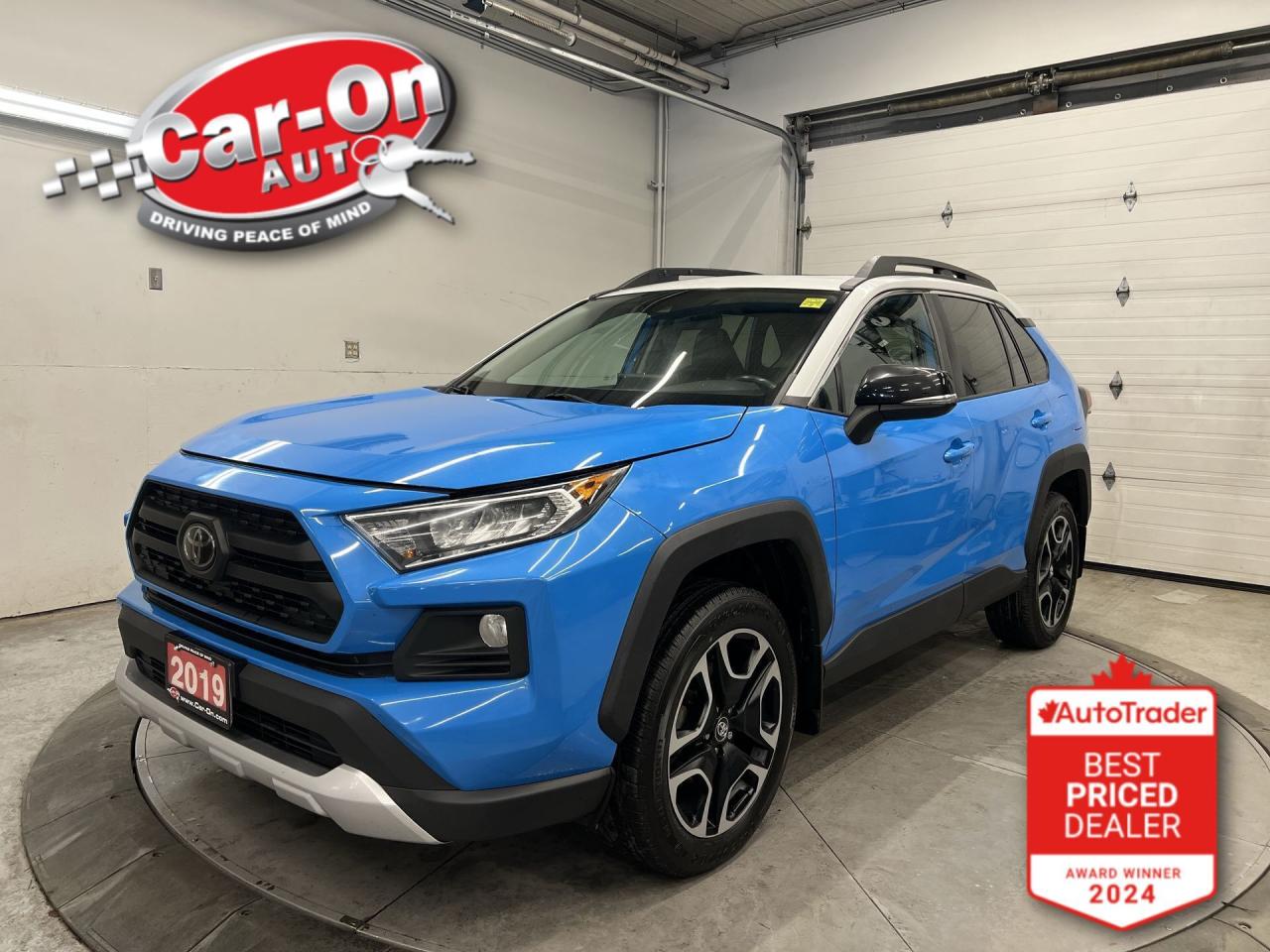 Used 2019 Toyota RAV4 TRAIL AWD| COOLED LEATHER| SUNROOF| CARPLAY for sale in Ottawa, ON