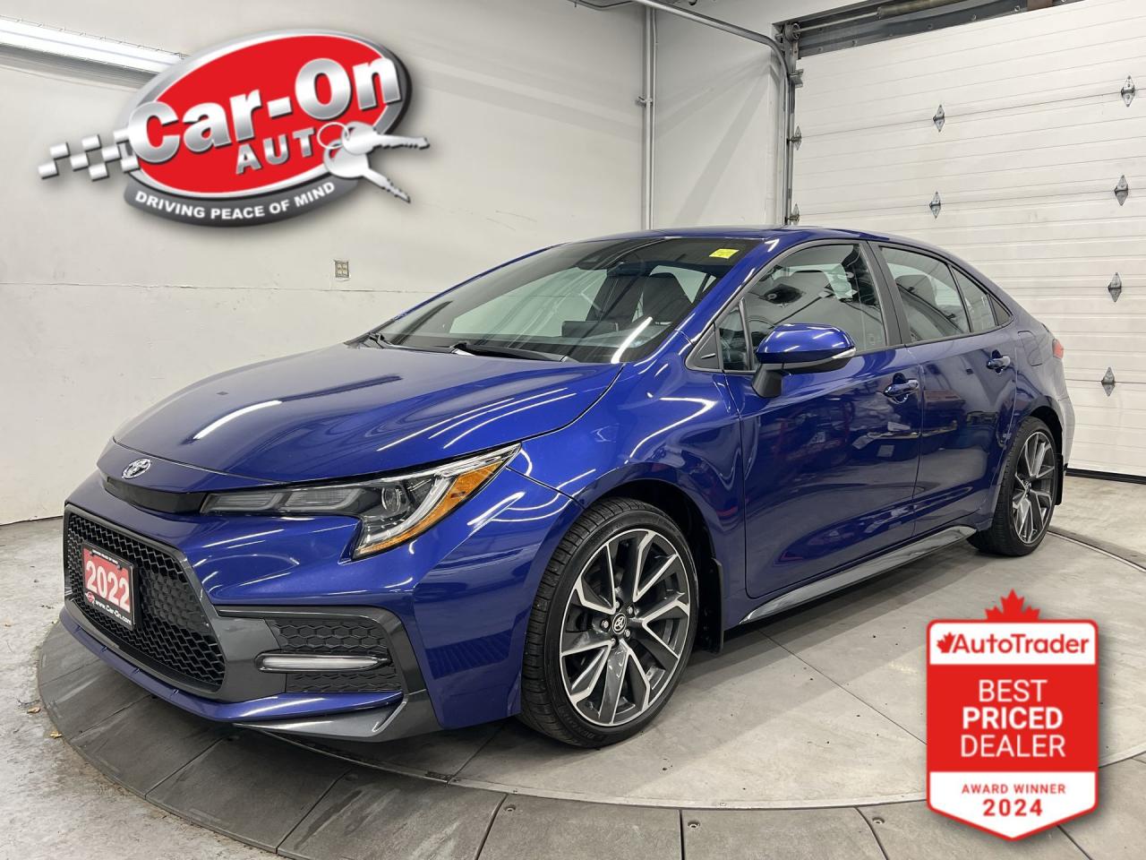 Used 2022 Toyota Corolla SE | 6-SPEED | SUNROOF | HEATED SEATS | CARPLAY for sale in Ottawa, ON
