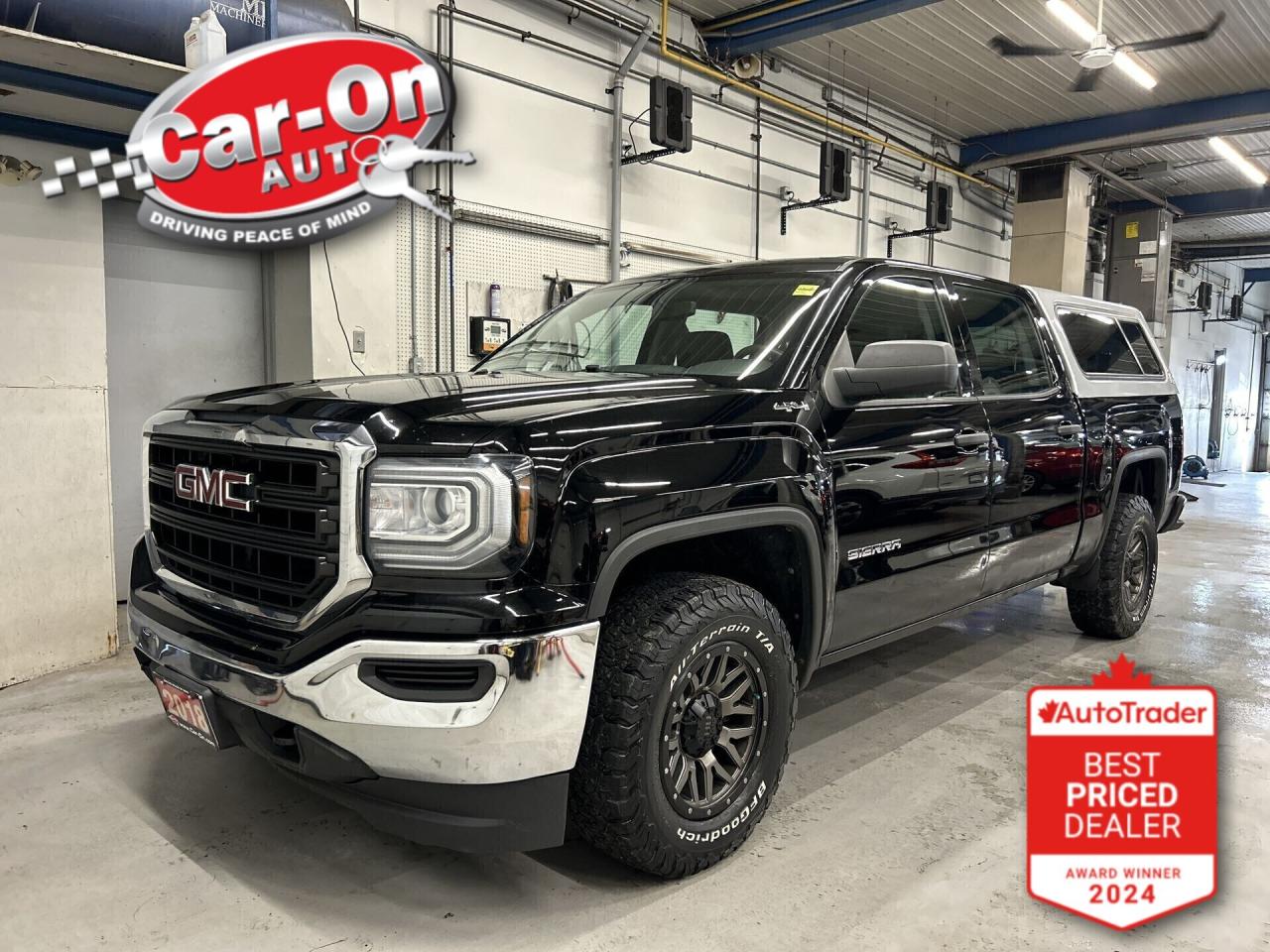 2018 GMC Sierra 1500 4X4| CERTIFIED| 5.3L V8| CREW| CARPLAY| BOX CAP Photo0