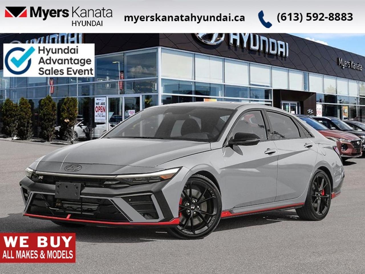 2025 Hyundai Elantra N DCT  - Sunroof -  Premium Audio - $145.82 /Wk Photo0