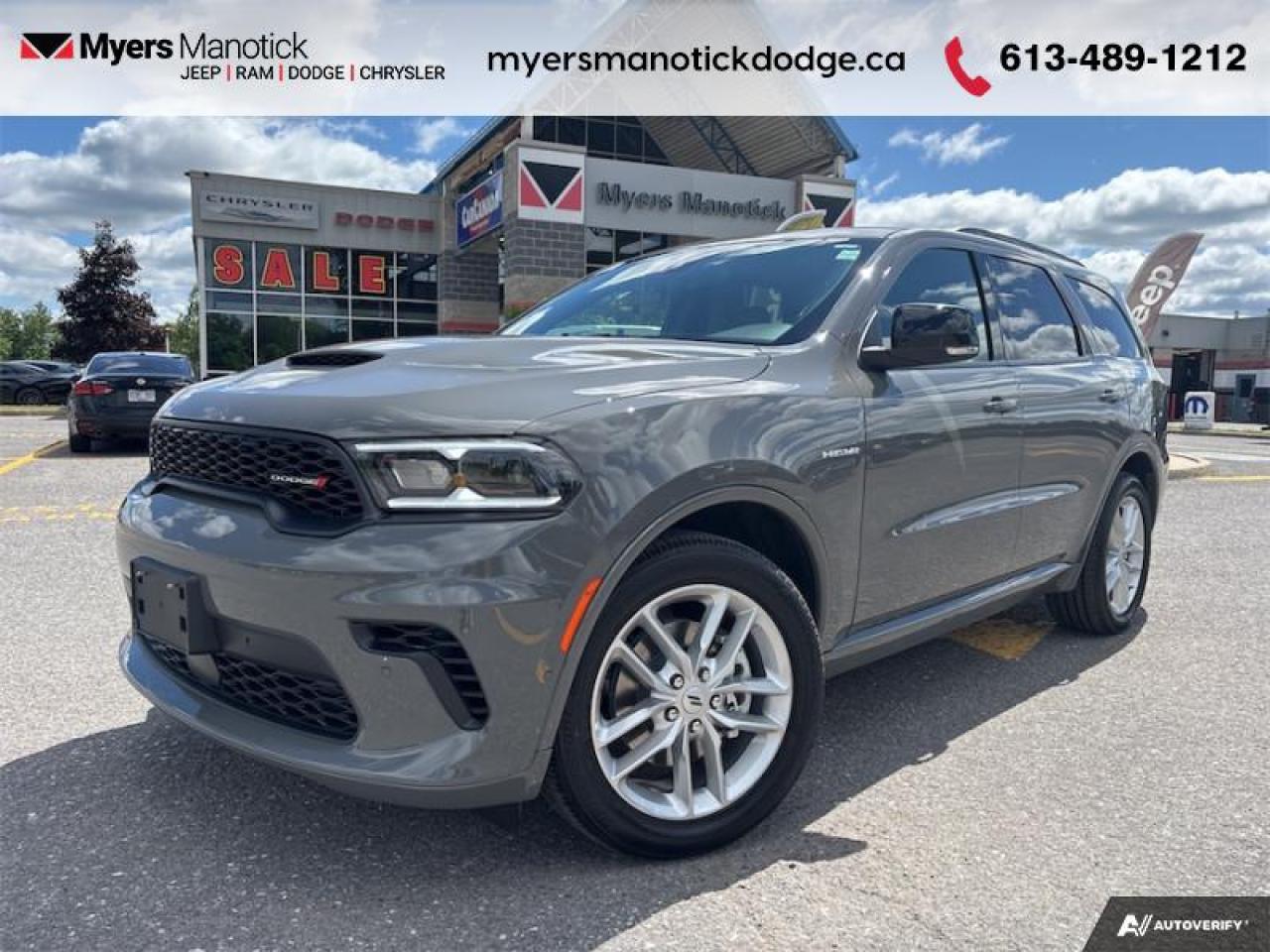 New 2025 Dodge Durango R/T  - Leather Seats for sale in Ottawa, ON