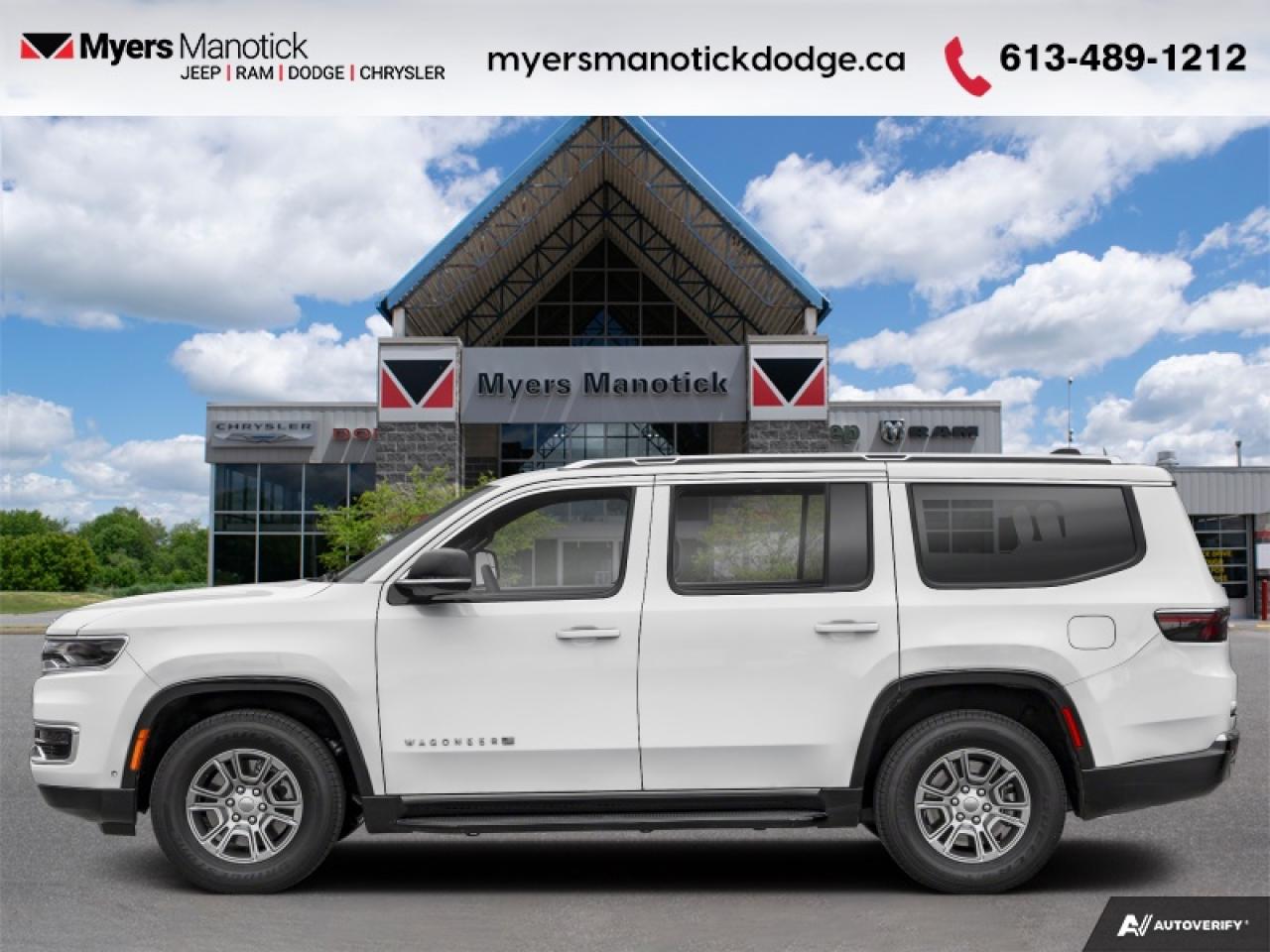 New 2025 Jeep Wagoneer 4x4  - Sunroof -  Leather Seats for sale in Ottawa, ON