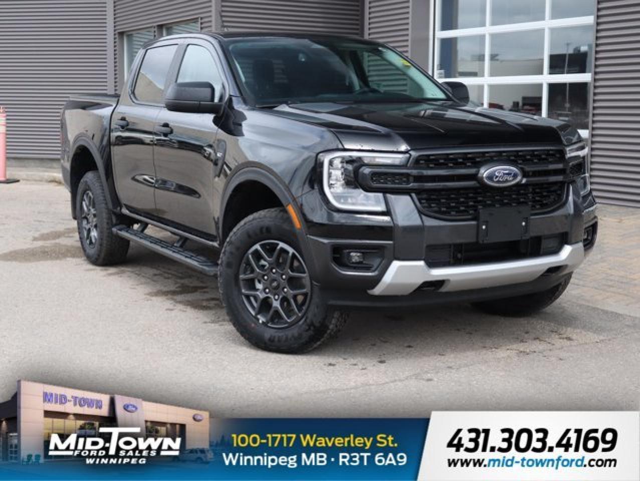New 2025 Ford Ranger XLT | Remote Keyless Entry | Blis Cross Traffic for sale in Winnipeg, MB