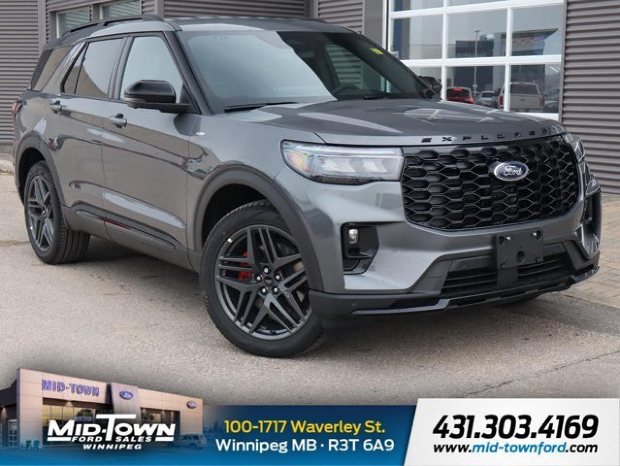 New 2025 Ford Explorer ST-Line | Memory Seats | Premium Package for sale in Winnipeg, MB