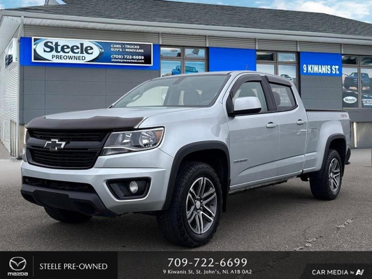 Financing for all credit situations and tailored extended warranty options. Apply today: www.steelemazdastjohns.com/credit-form.htmlThis 2020 Chevrolet Colorado Work Truck delivers rugged capability and dependable performance at an exceptional value. Built to handle tough jobs while keeping operating costs low, this midsize pickup is perfect for tradespeople and active lifestyles.