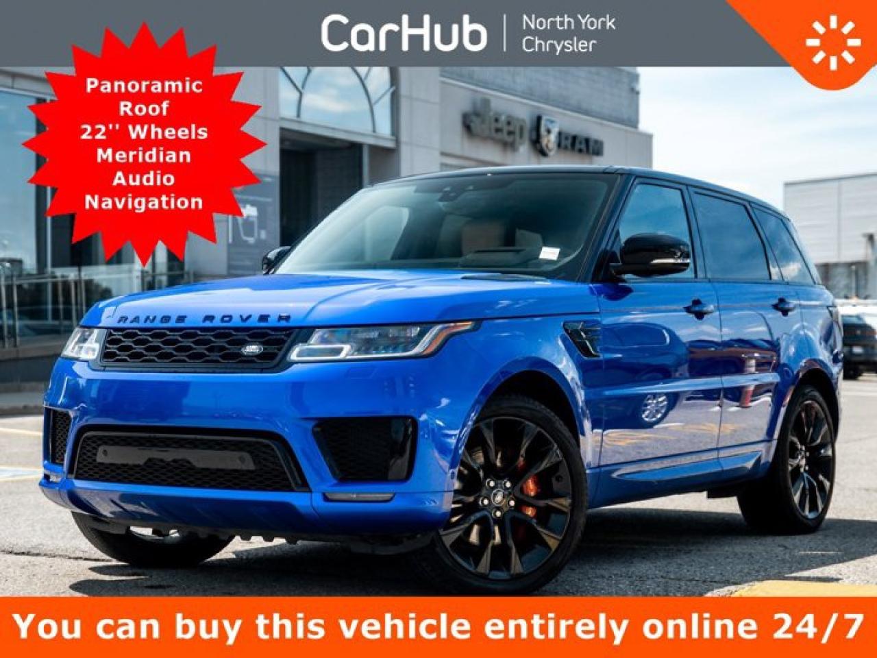 Used 2022 Land Rover Range Rover Sport HST Panoroof 22'' Wheels Meridian Audio Navigation for sale in Thornhill, ON