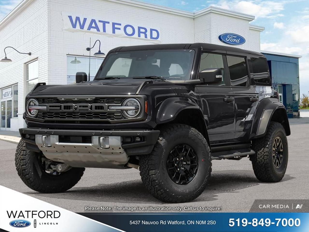 New 2025 Ford Bronco Raptor for sale in Watford, ON
