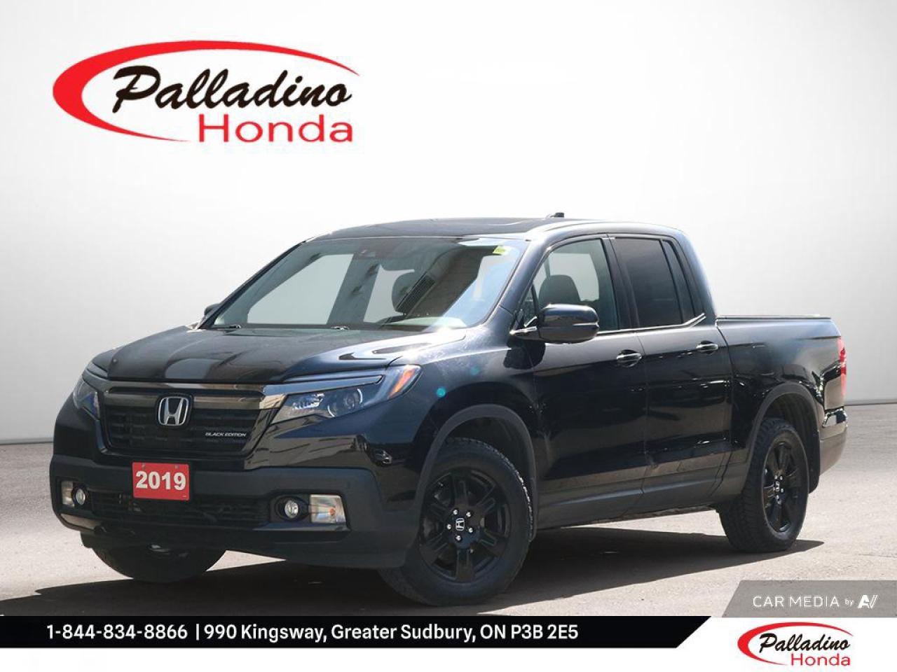 Used 2019 Honda Ridgeline Black Edition for sale in Greater Sudbury, ON