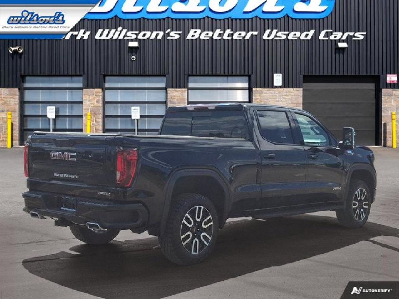 2024 GMC Sierra 1500 AT4 | Duramax Diesel | Leather | Sunroof | Heated Wheel + Seats | Adaptive Cruise | CarPlay + more! Photo