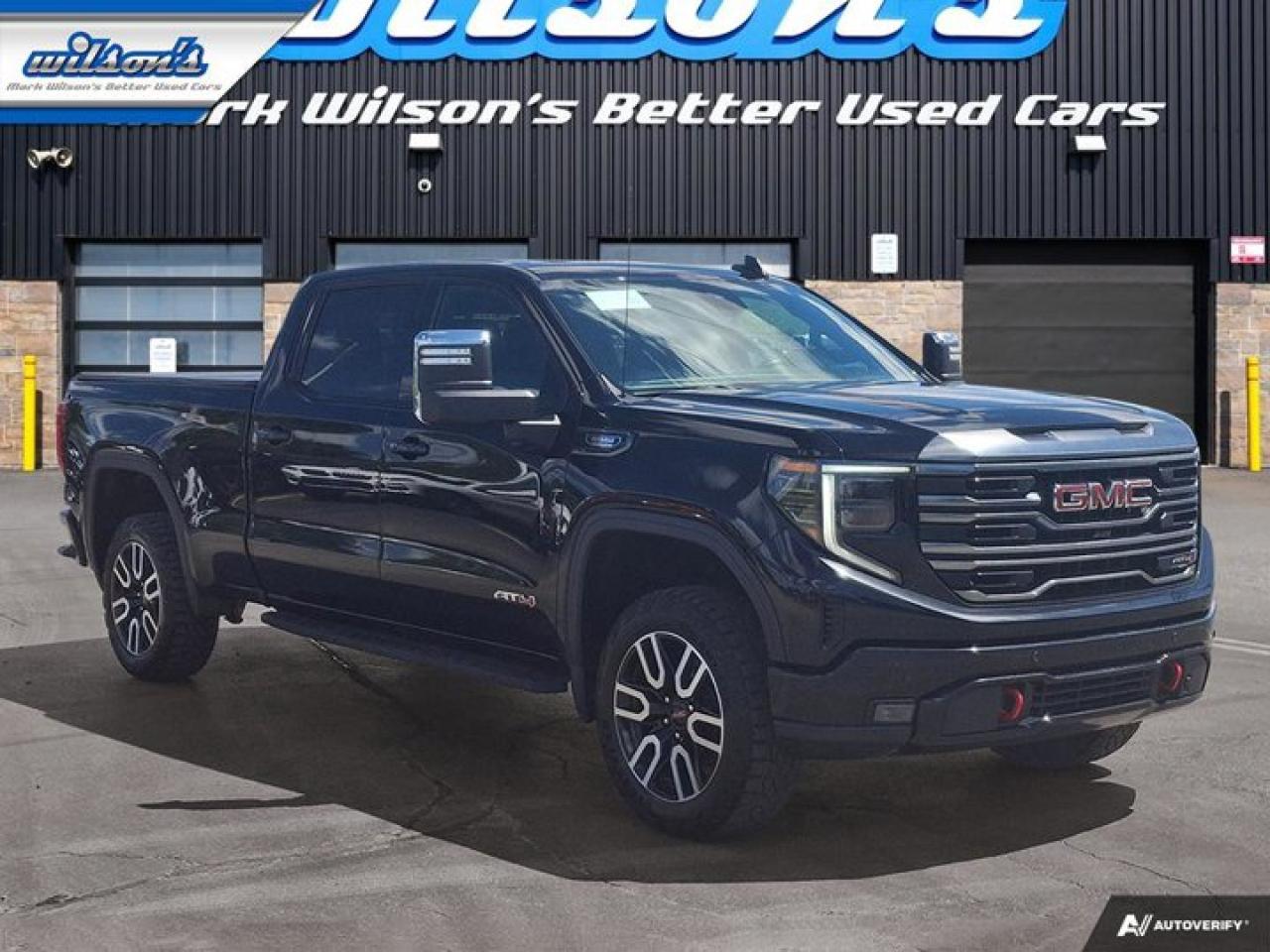 2024 GMC Sierra 1500 AT4 | Duramax Diesel | Leather | Sunroof | Heated Wheel + Seats | Adaptive Cruise | CarPlay + more! Photo
