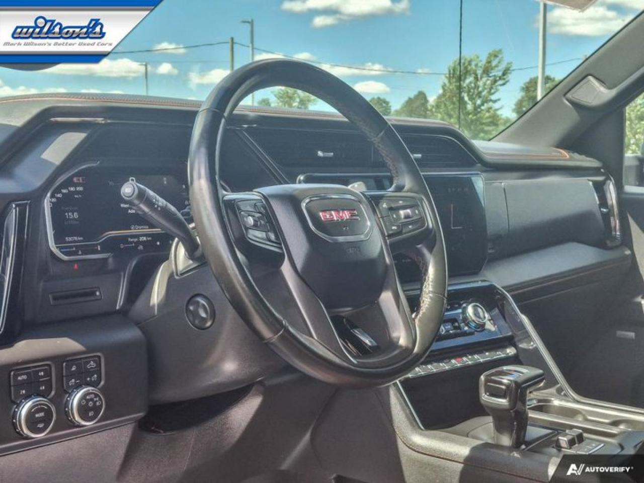 2024 GMC Sierra 1500 AT4 | Duramax Diesel | Leather | Sunroof | Heated Wheel + Seats | Adaptive Cruise | CarPlay + more! Photo
