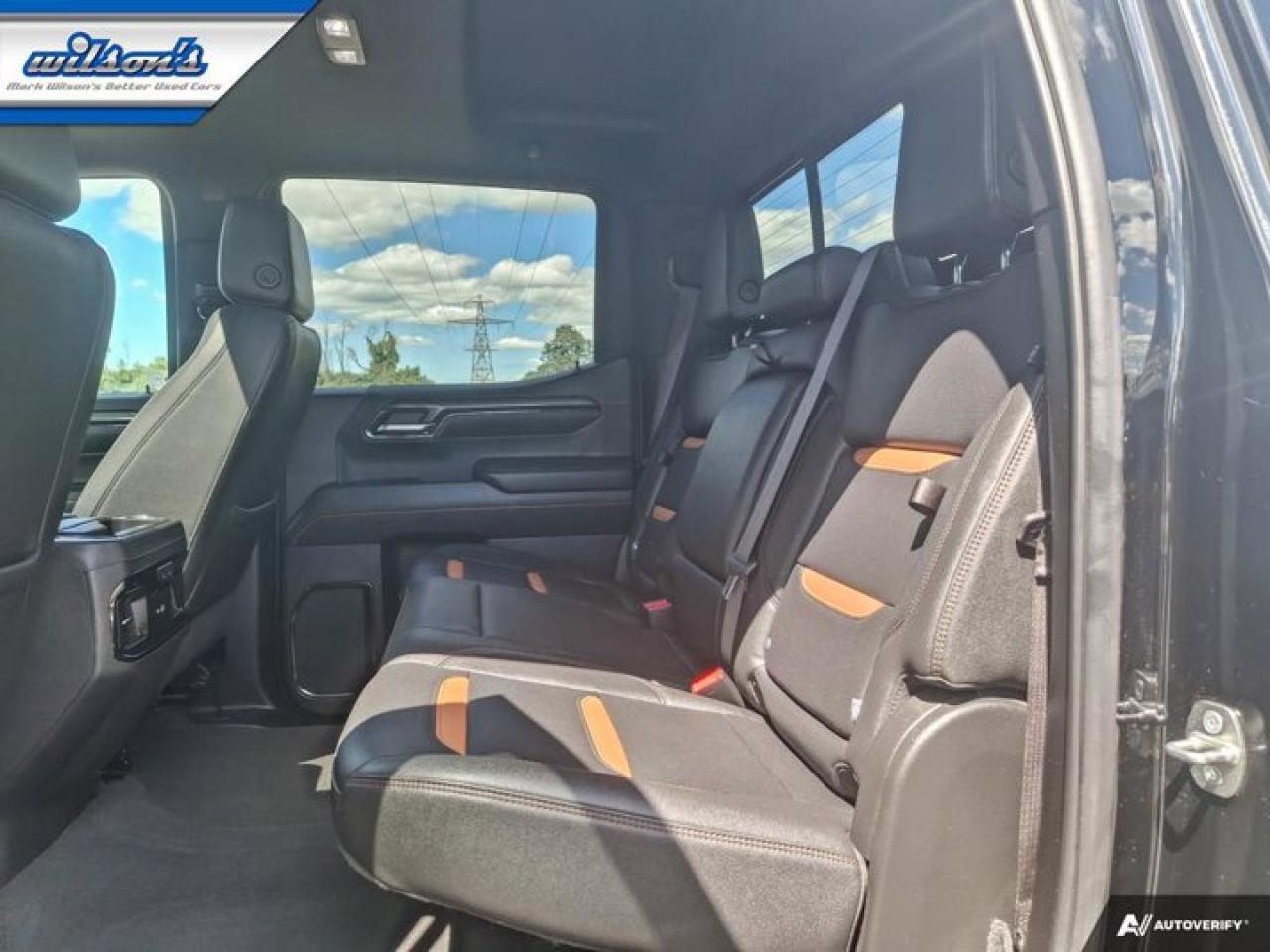 2024 GMC Sierra 1500 AT4 | Duramax Diesel | Leather | Sunroof | Heated Wheel + Seats | Adaptive Cruise | CarPlay + more! Photo