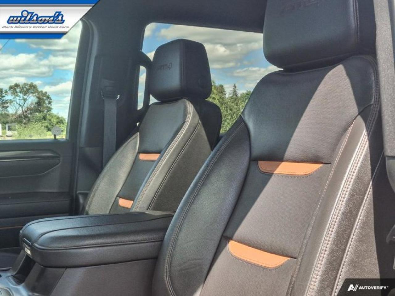 2024 GMC Sierra 1500 AT4 | Duramax Diesel | Leather | Sunroof | Heated Wheel + Seats | Adaptive Cruise | CarPlay + more! Photo