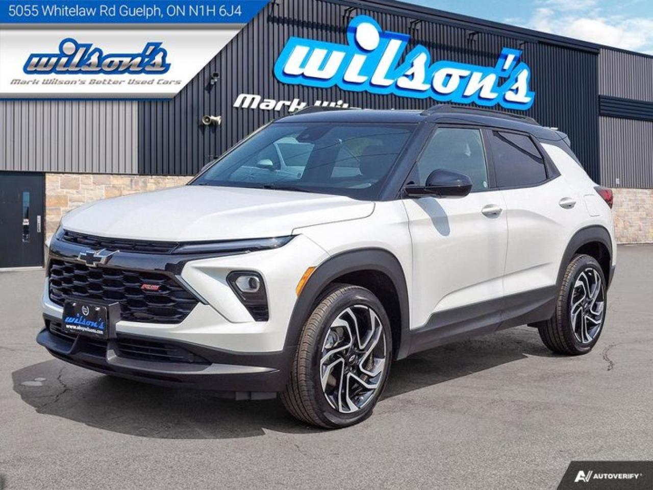 Used 2025 Chevrolet TrailBlazer RS AWD | Leather | Pano Sunroof | Adaptive Cruise | Bose Audio | and more! for sale in Guelph, ON