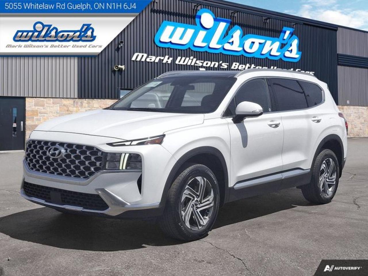 Used 2022 Hyundai Santa Fe Preferred AWD | Trend Pkg | Leather | Pano Roof | Adaptive Cruise | Heated Wheel + Seats | New Tires for sale in Guelph, ON