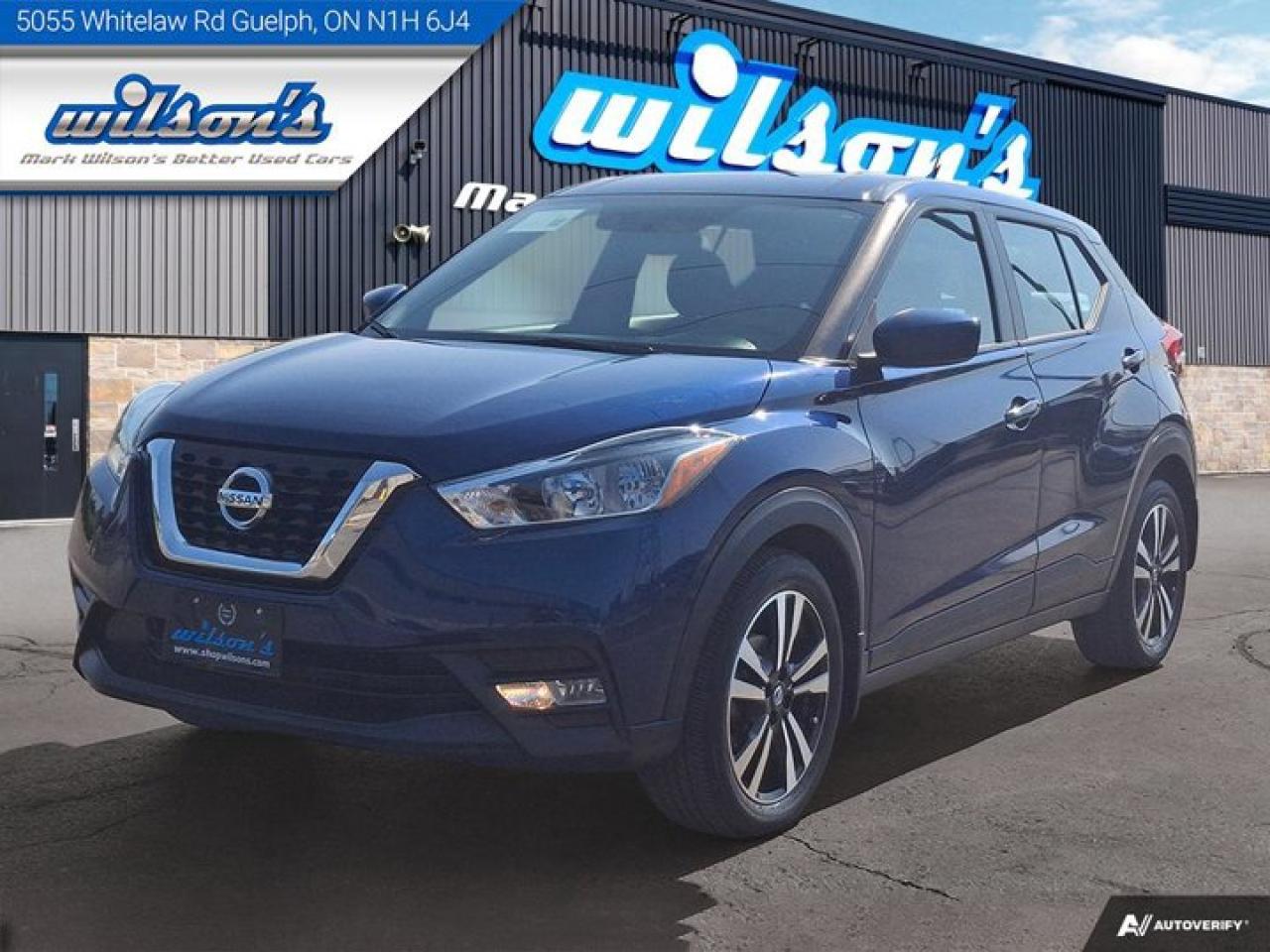 Used 2019 Nissan Kicks SV | Heated Seats | Bluetooth | Carplay + Android | Reverse Cam | Push to Start | and More ! for sale in Guelph, ON