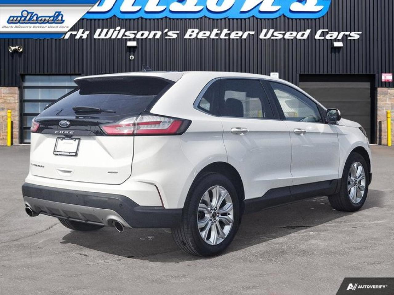 2023 Ford Edge Titanium AWD | Leather | Pano Roof | B&O Sound | Heated Seats + Steering | Remote Start | and More ! Photo