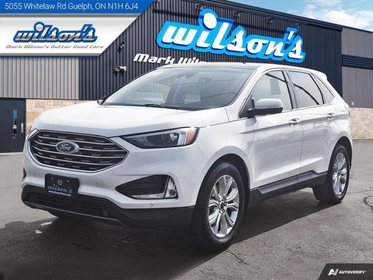 Used 2023 Ford Edge Titanium AWD | Leather | Pano Roof | B&O Sound | Heated Seats + Steering | Remote Start | and More ! for sale in Guelph, ON