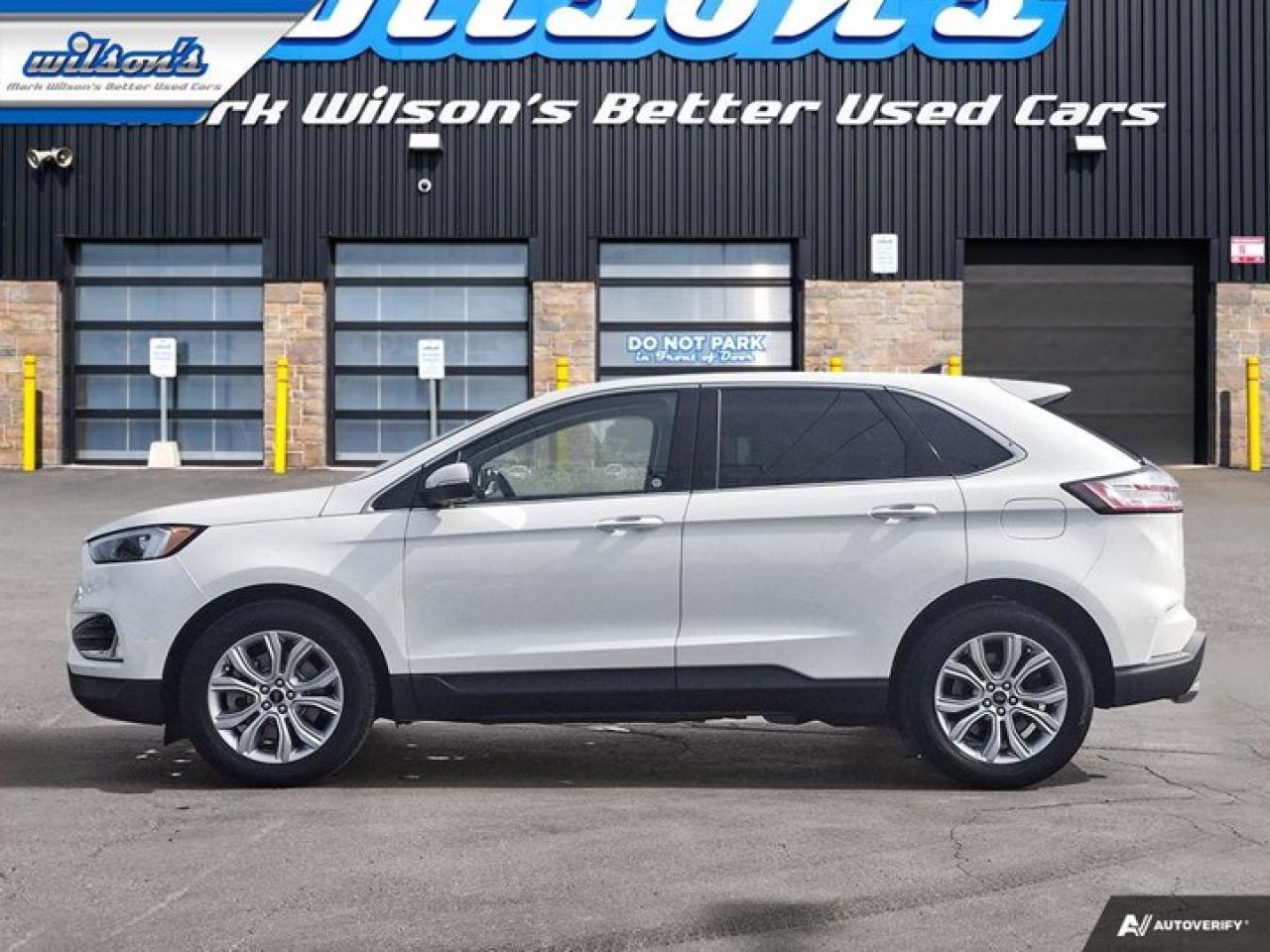 2023 Ford Edge Titanium AWD | Leather | Pano Roof | B&O Sound | Heated Seats + Steering | Remote Start | and More ! Photo