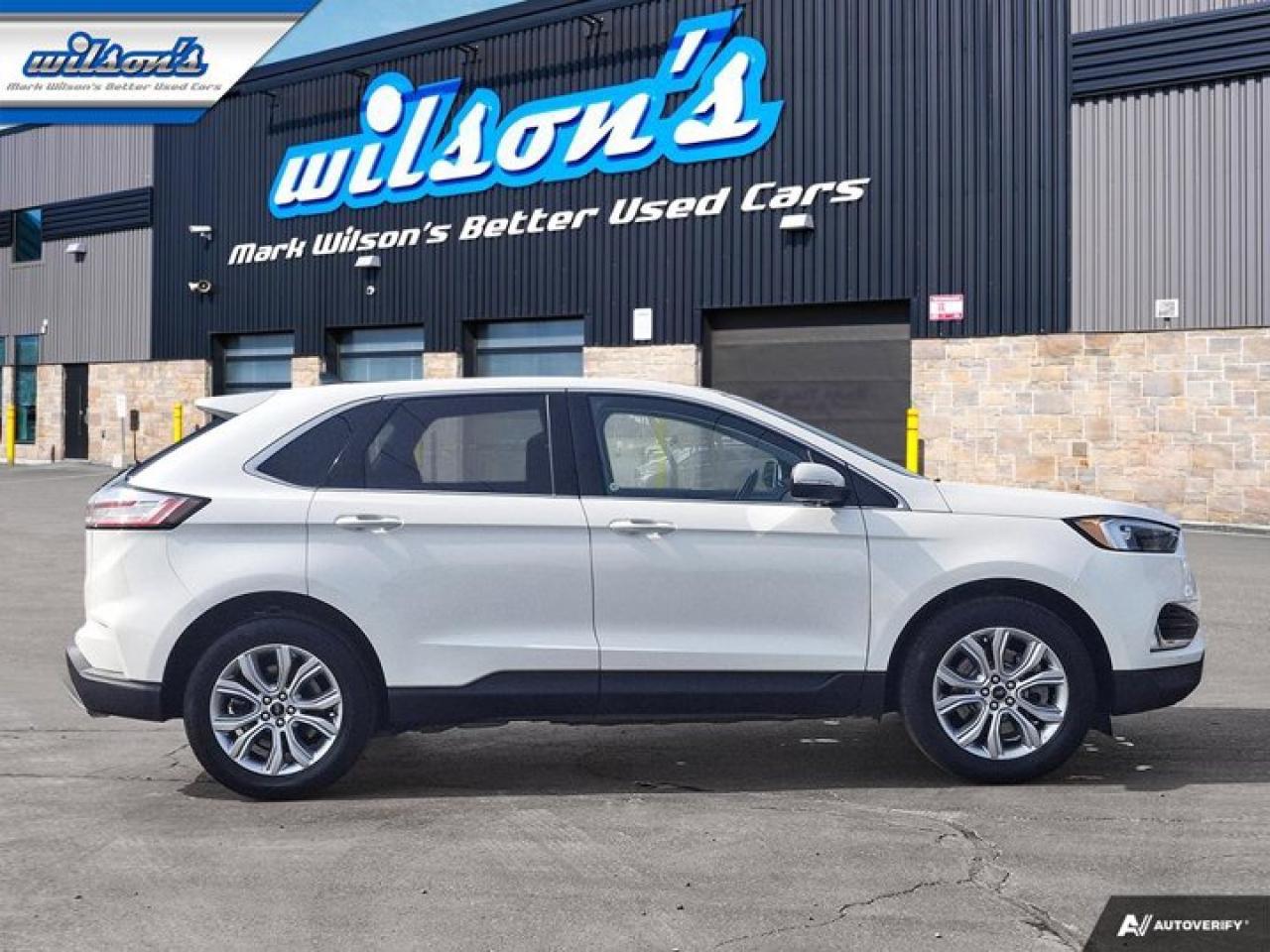 2023 Ford Edge Titanium AWD | Leather | Pano Roof | B&O Sound | Heated Seats + Steering | Remote Start | and More ! Photo