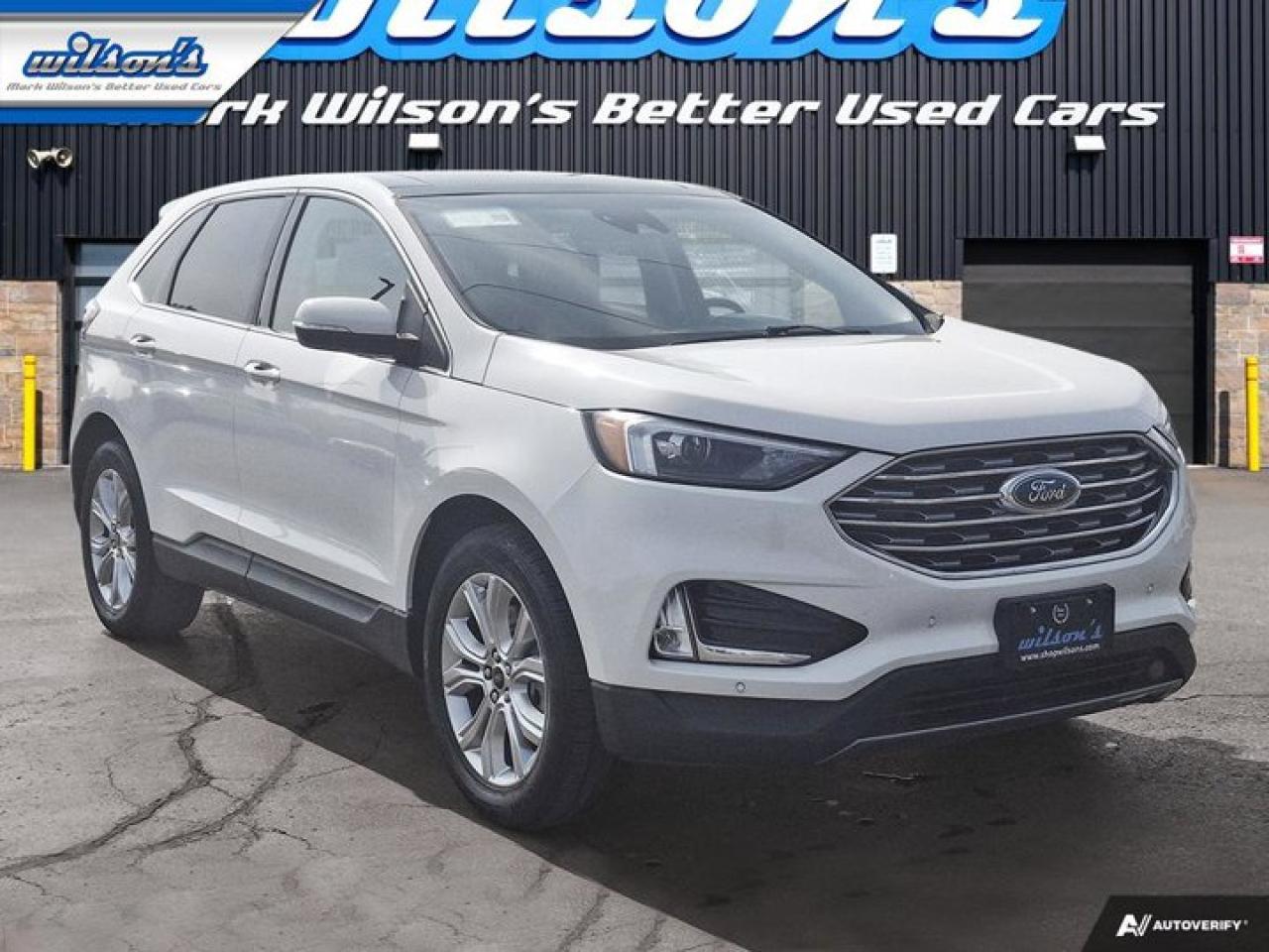 2023 Ford Edge Titanium AWD | Leather | Pano Roof | B&O Sound | Heated Seats + Steering | Remote Start | and More ! Photo